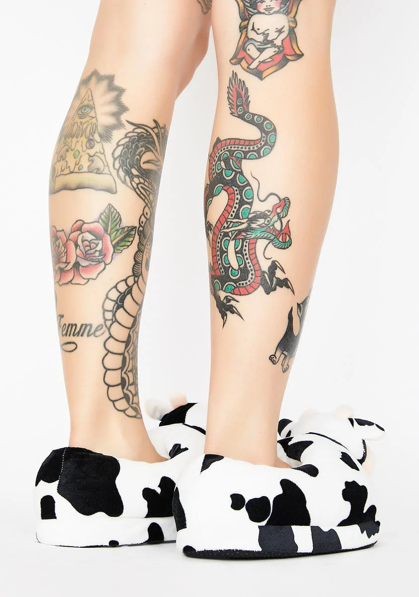 Issa Moo'd Cow Slippers - Image 5