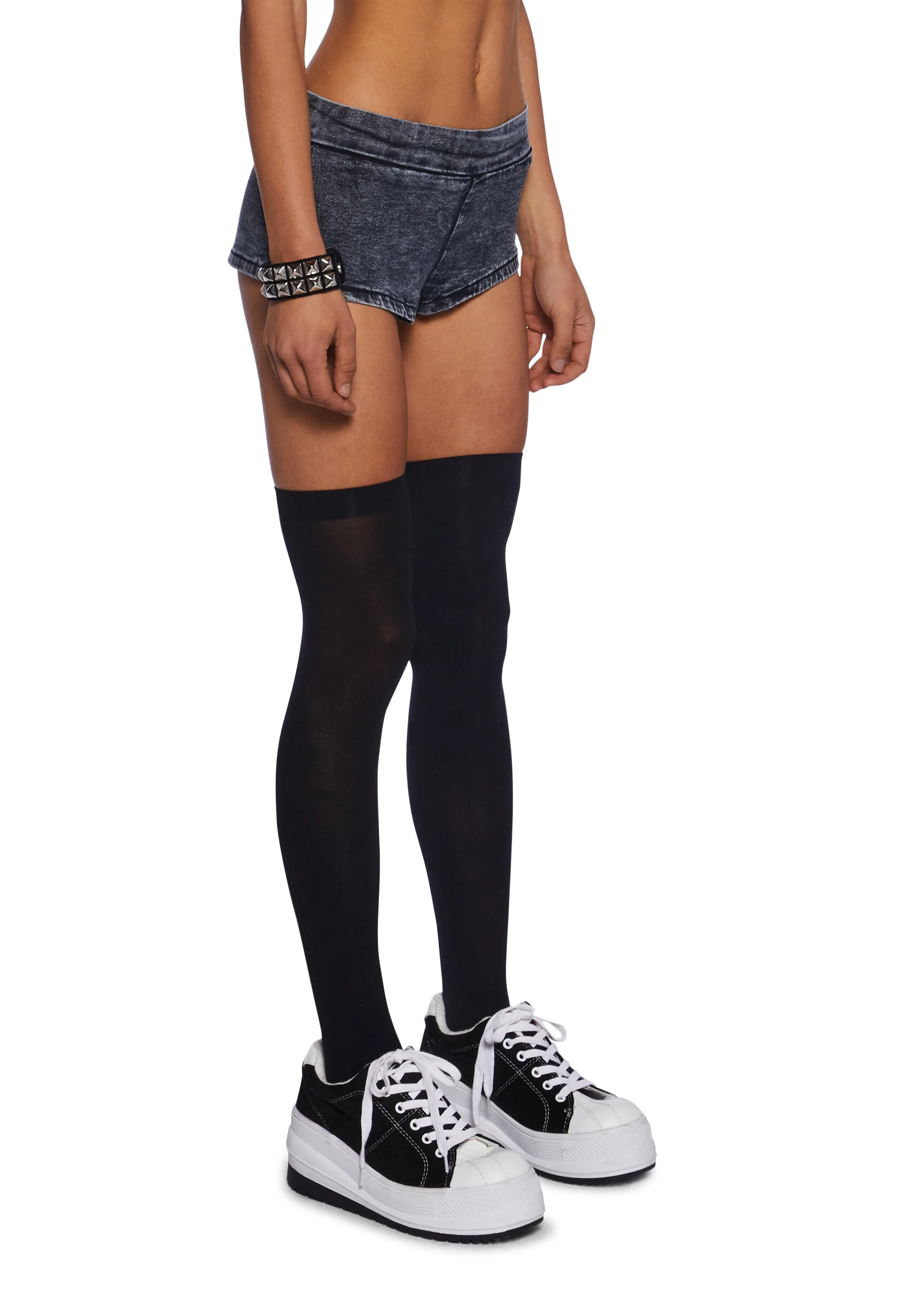 It Ain’t Me Micro Shorts - Black - Image 3