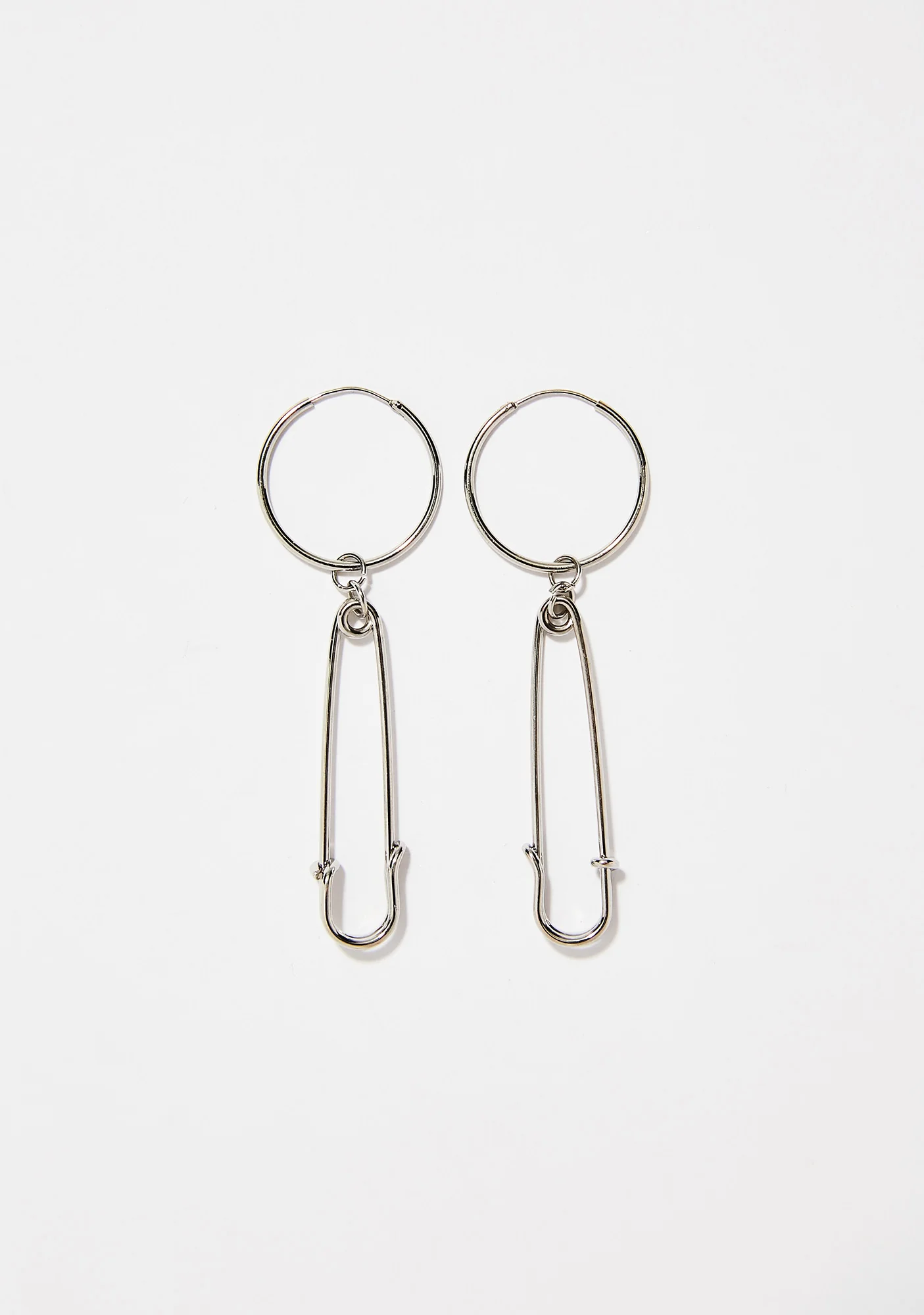 It Ain't Safe Hoop Earrings - Image 2
