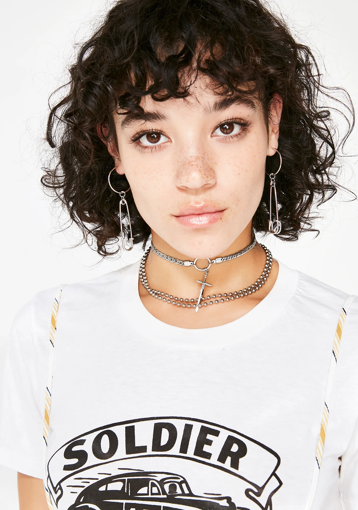 It Ain't Safe Hoop Earrings - Image 3
