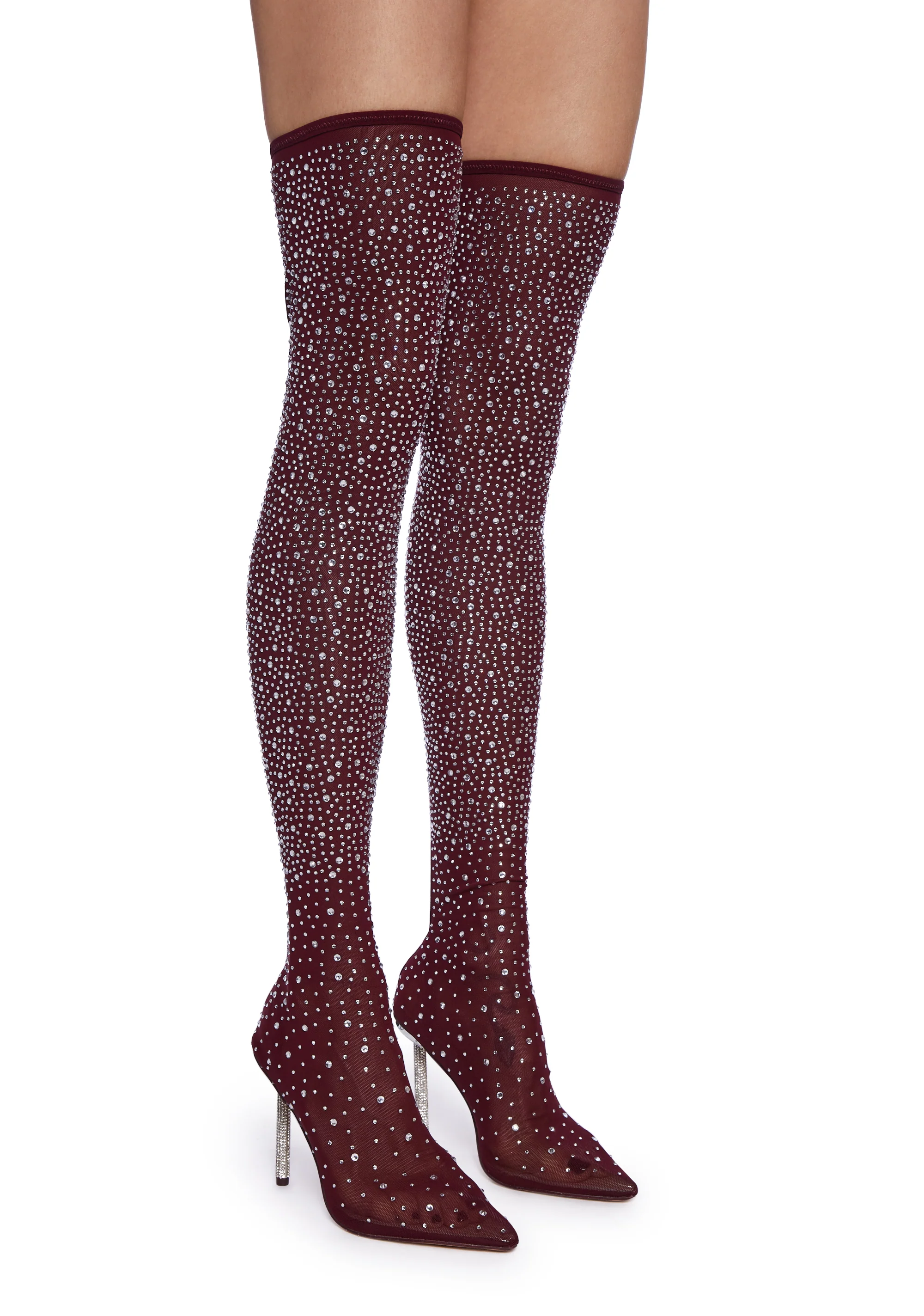 It Girl Sock Heeled Boots - Image 2