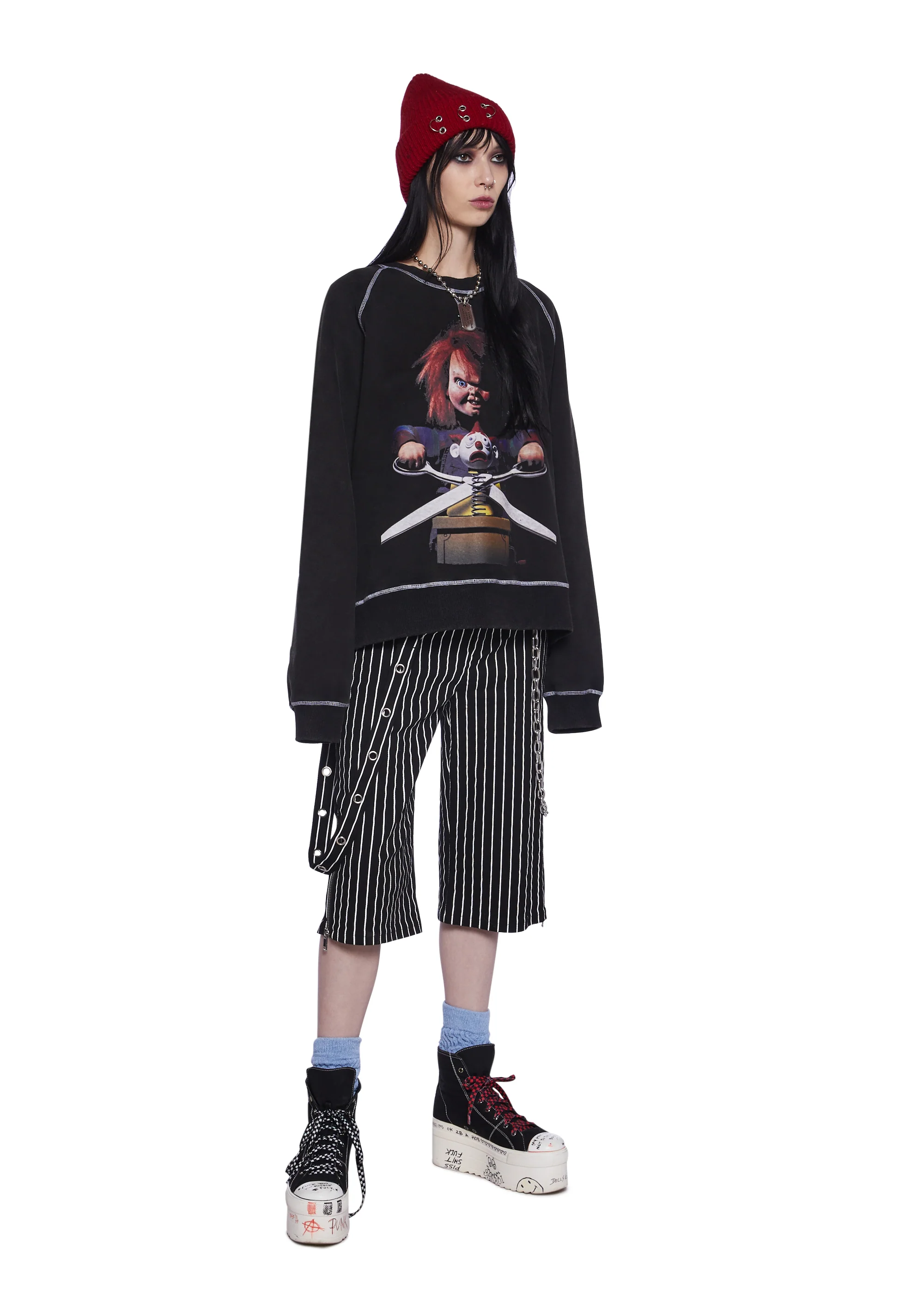It’s Child’s Play Oversized Sweatshirt - Image 2