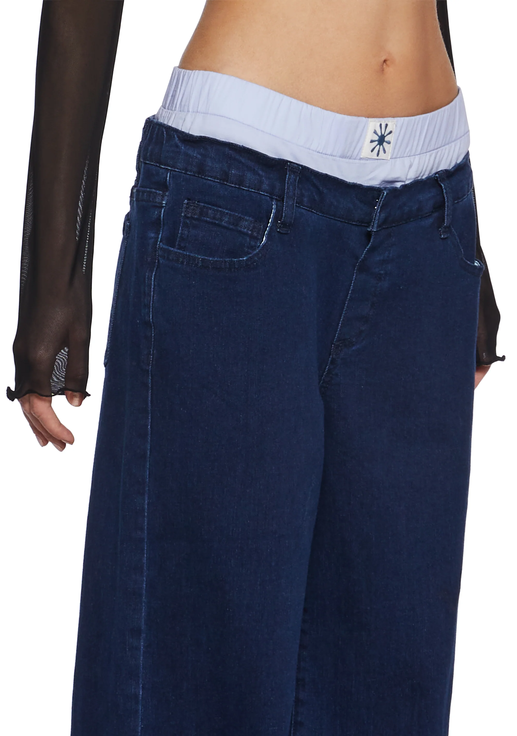 It’s So Over Boxer Wide Leg Jeans - Image 2