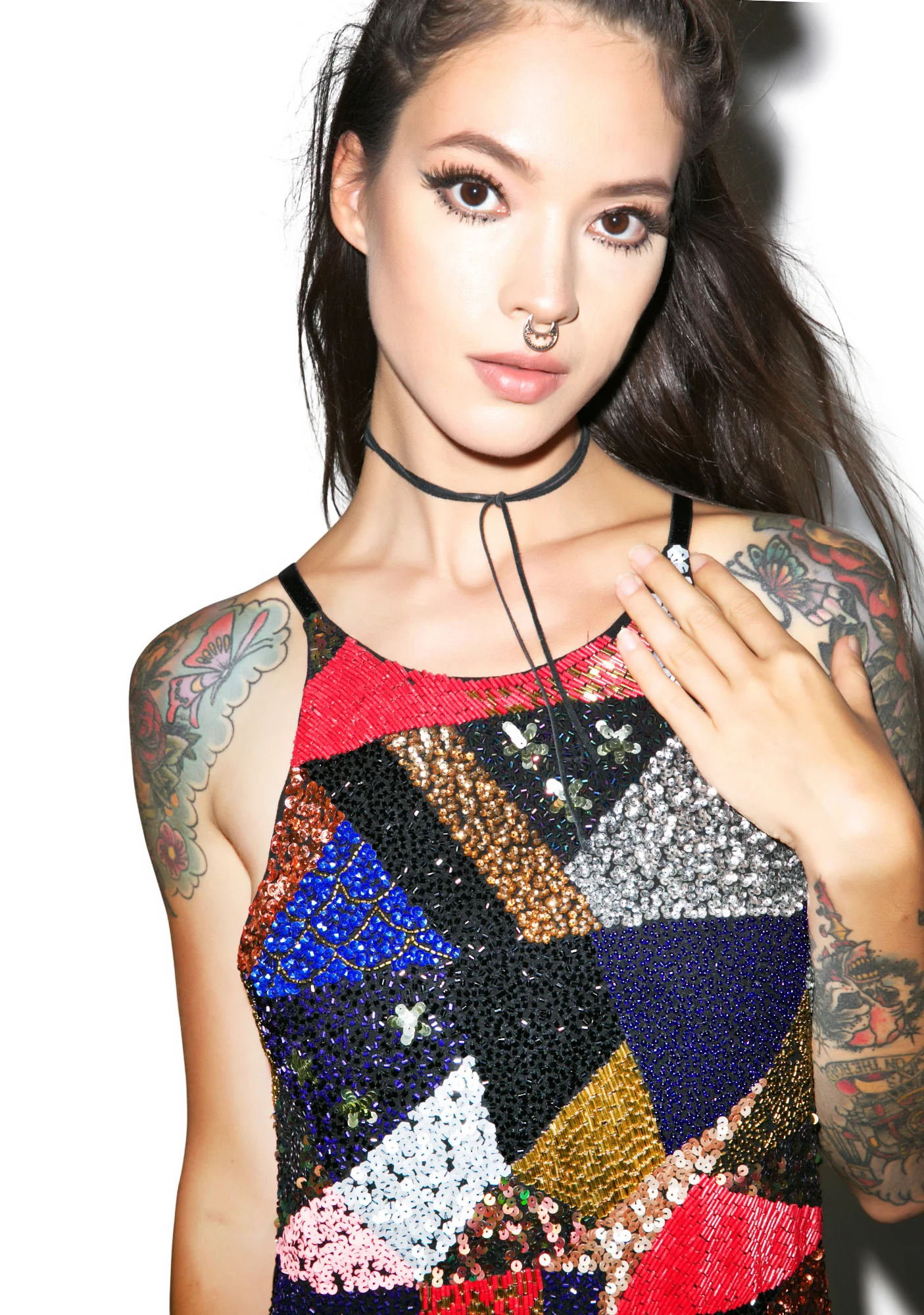 It's A Party Sequin Dress - Image 2