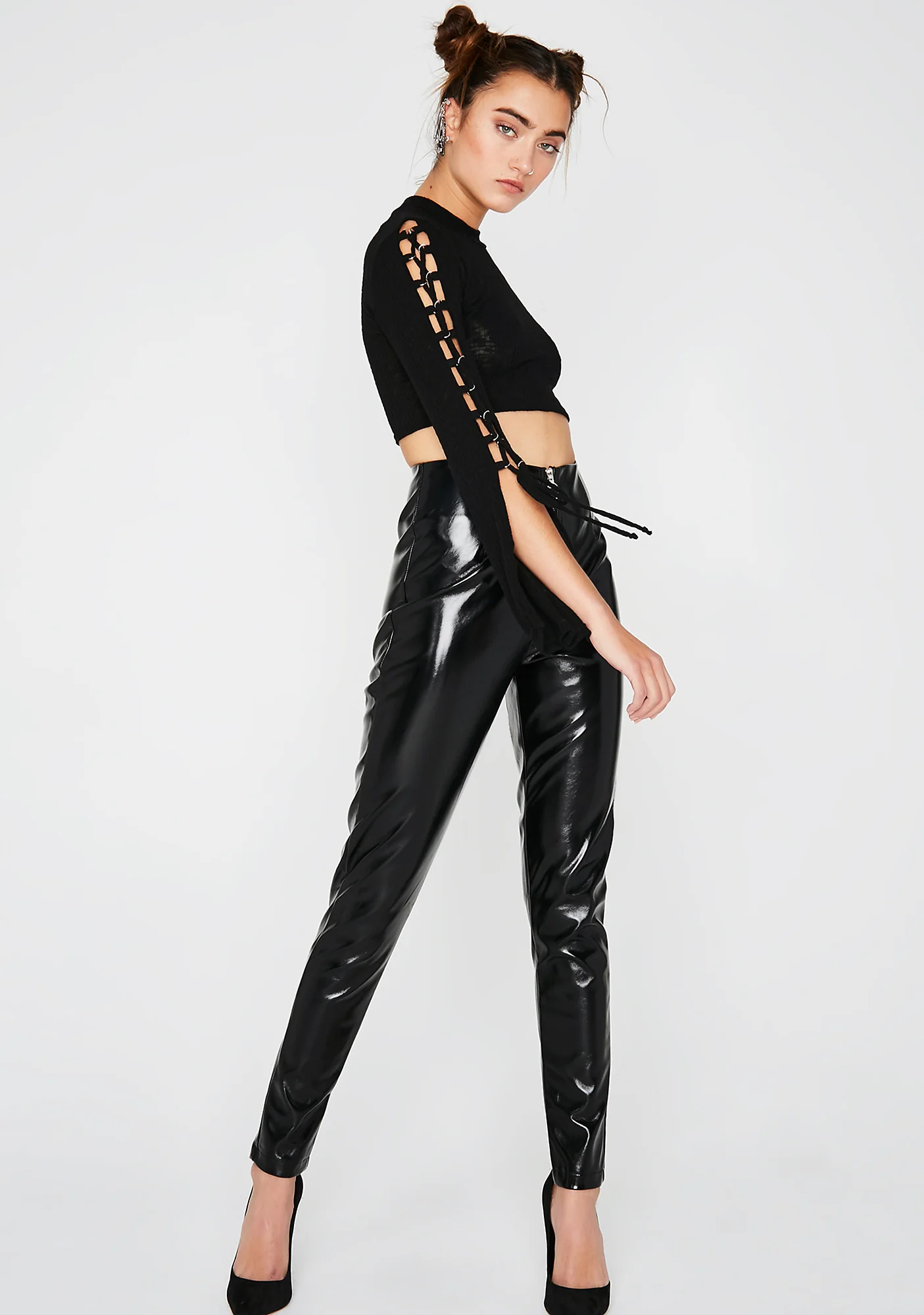 It'z A Tie Lace-Up Top - Image 4
