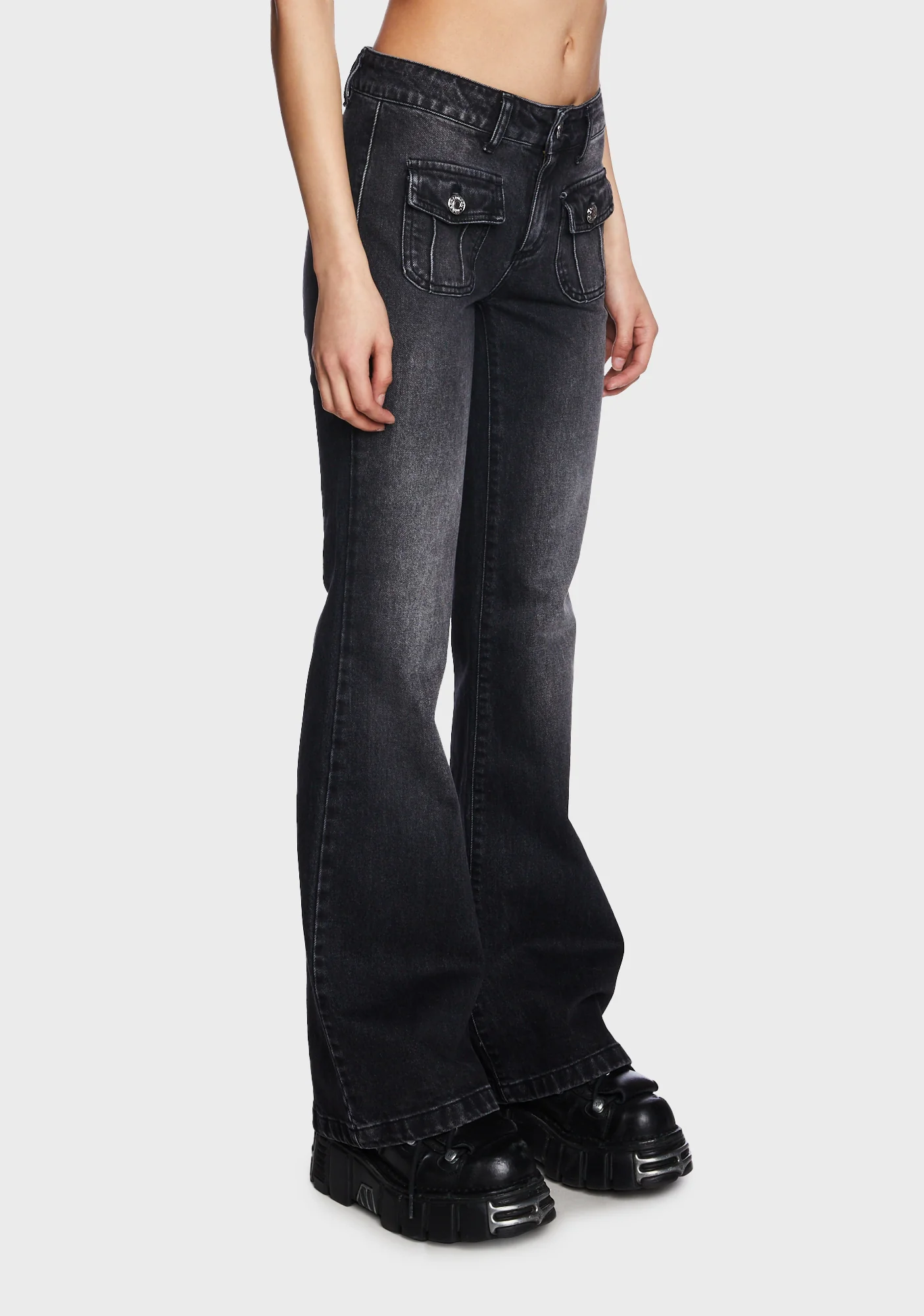 Jade Front Pocket Jeans - Image 3