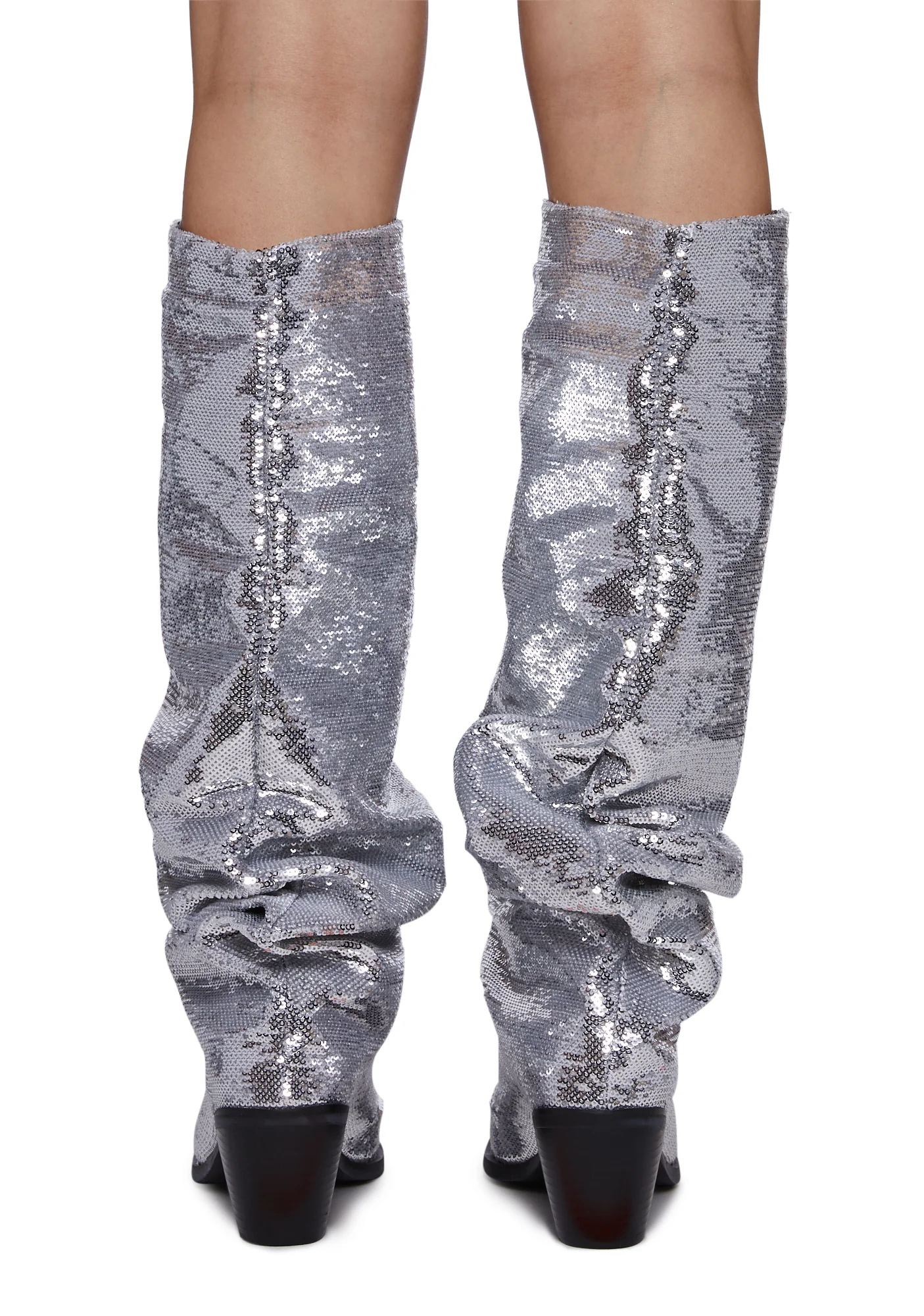 Jadie Sequin Cowboy Boots - Image 4