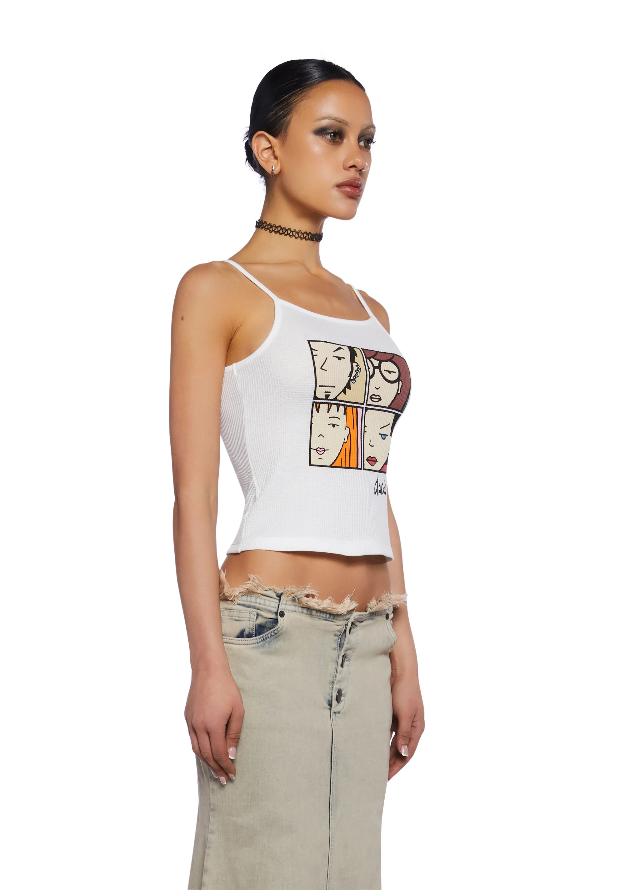 Jane Graphic Tank Top - Image 3