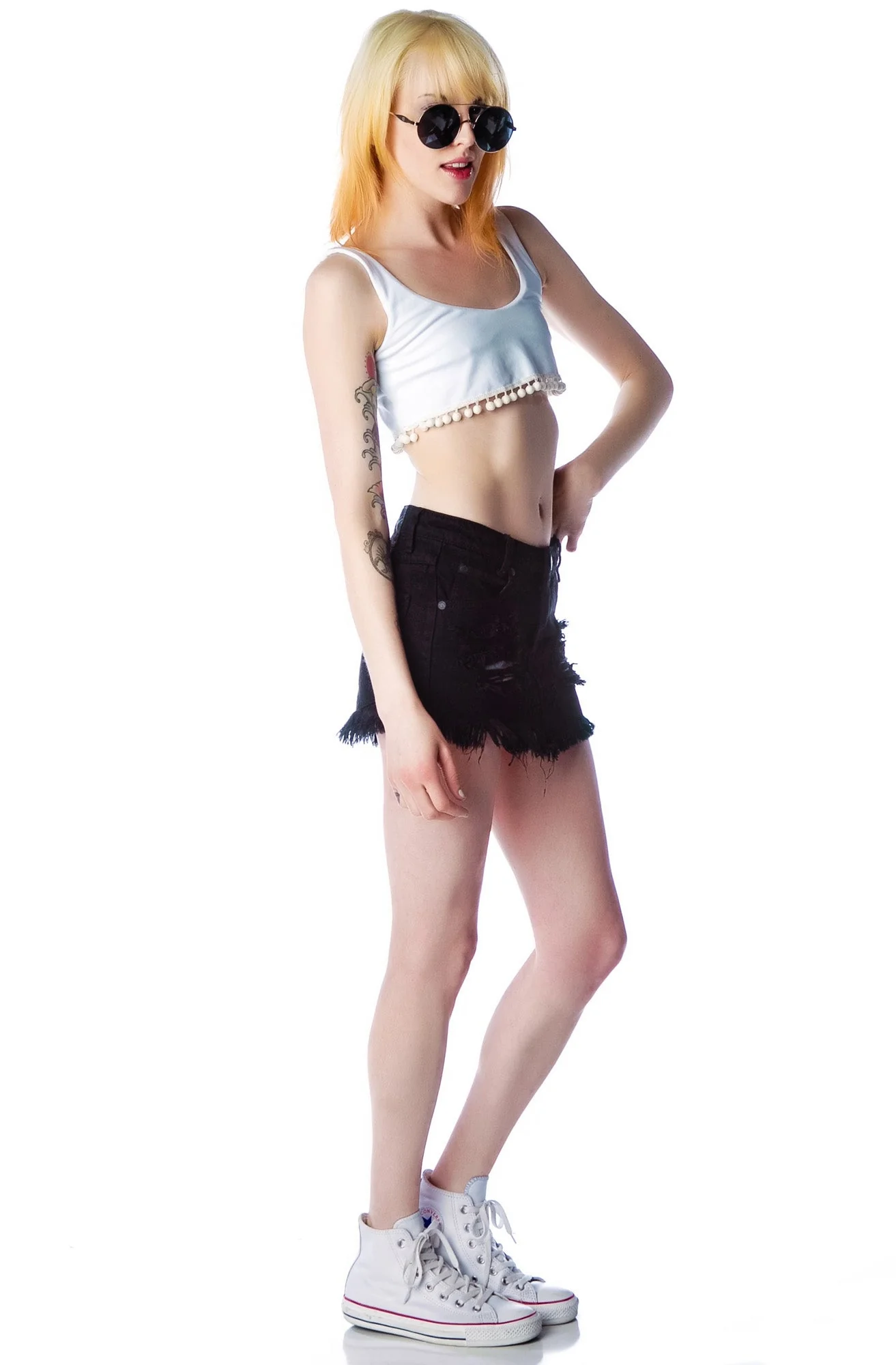 Jax Mini Skirt - Light Blue - Image 14