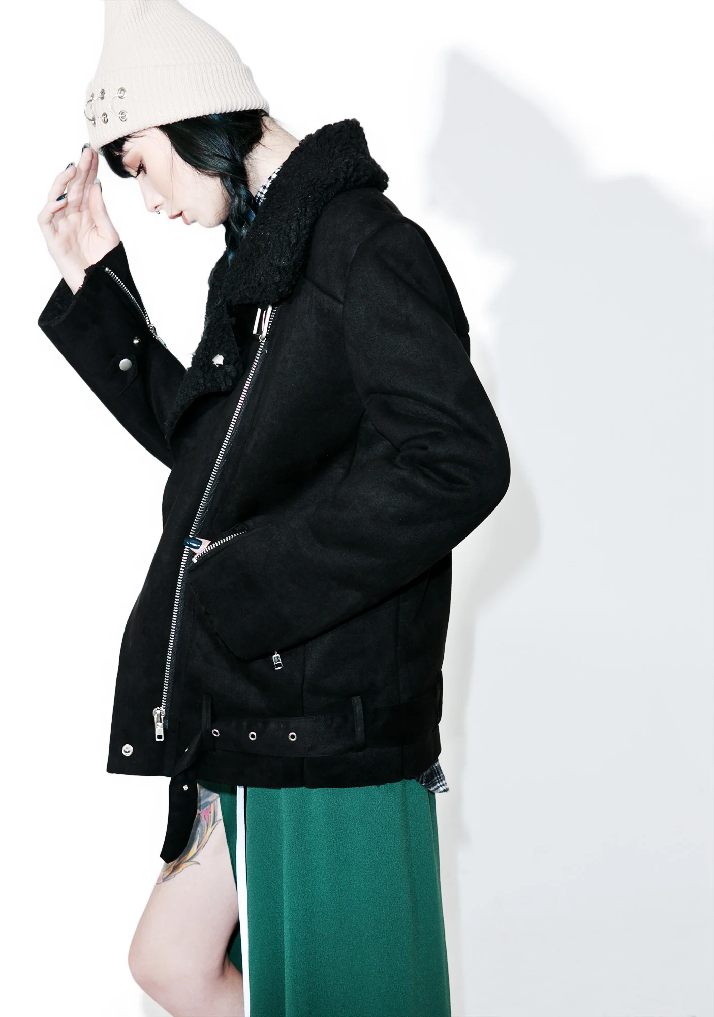 Jayden Faux Shearling Jacket - Image 4