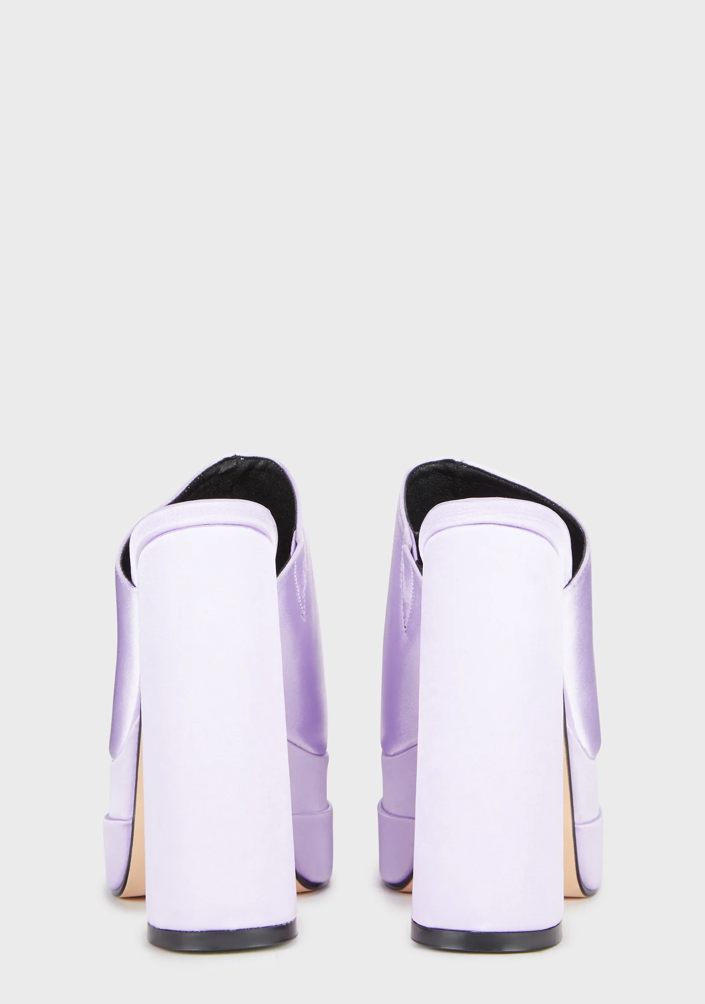 Jayra Peep Toe Heels - Lilac - Image 4