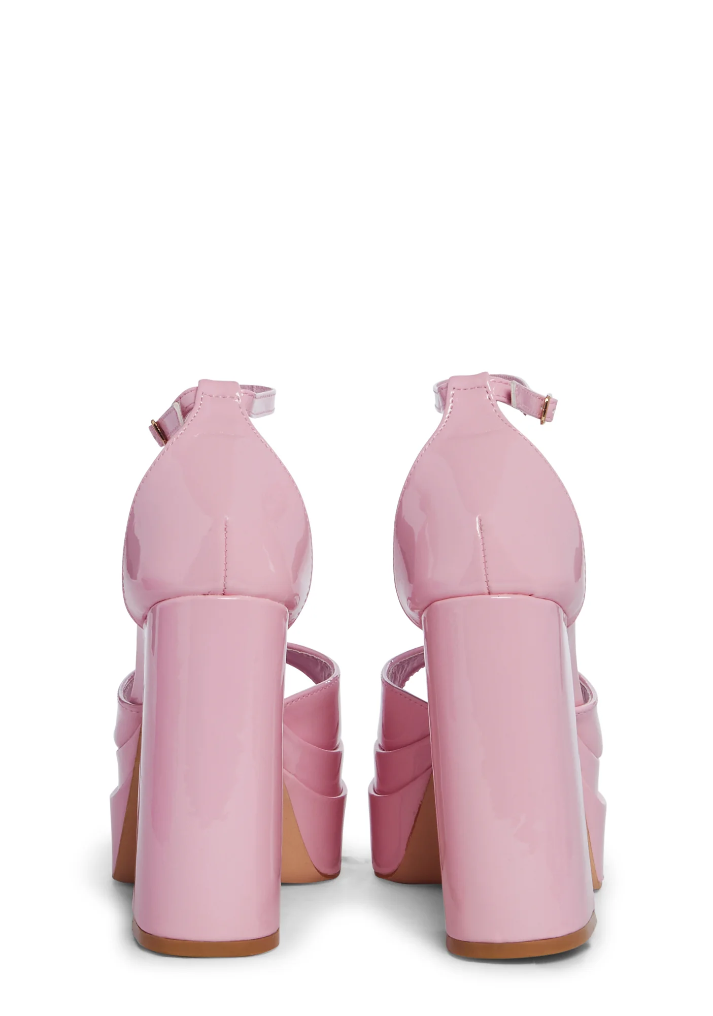 Jealous Heart Platform Heels - Pink - Image 4