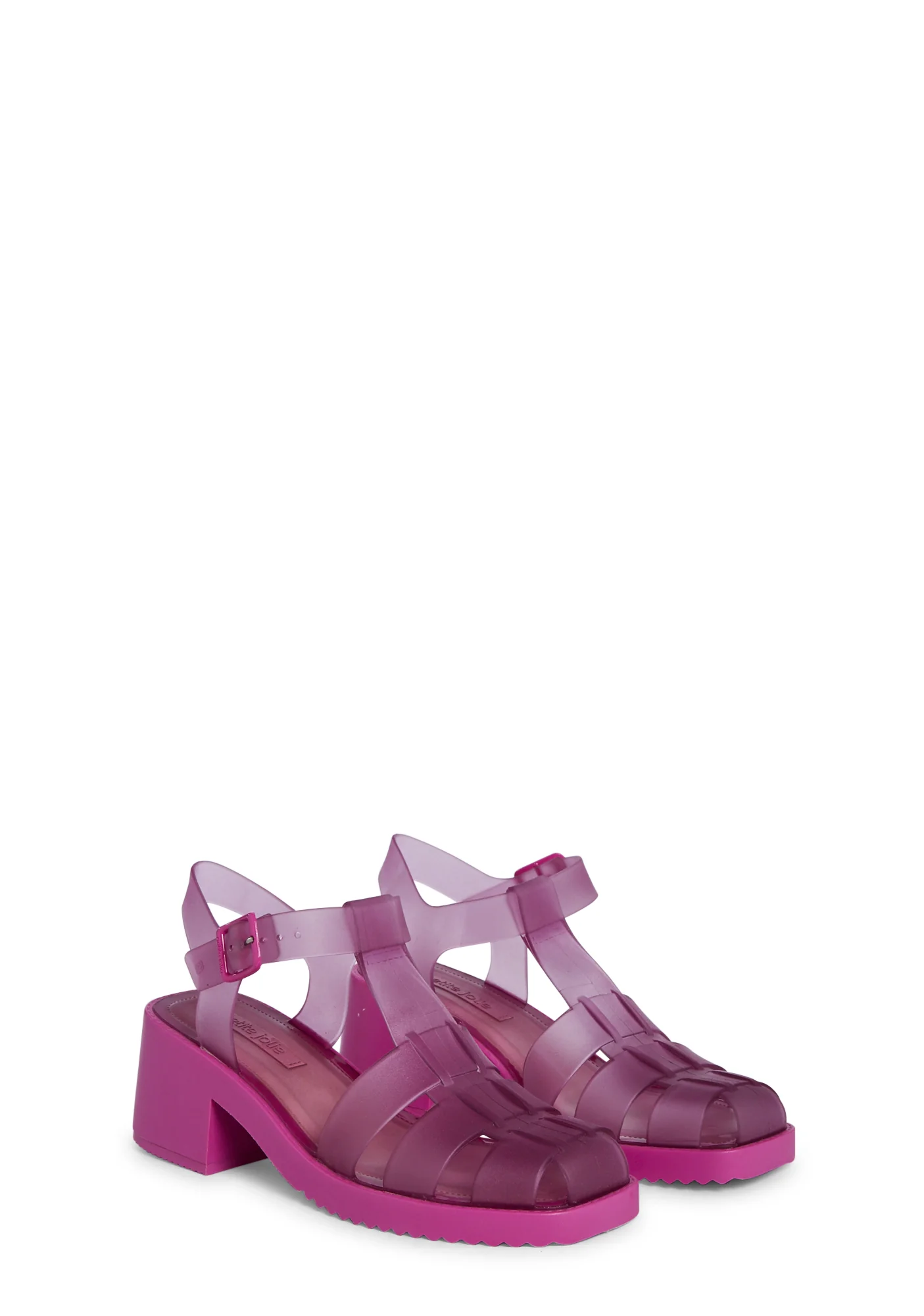 Jelly Gladiator Sandals - Pink - Image 3
