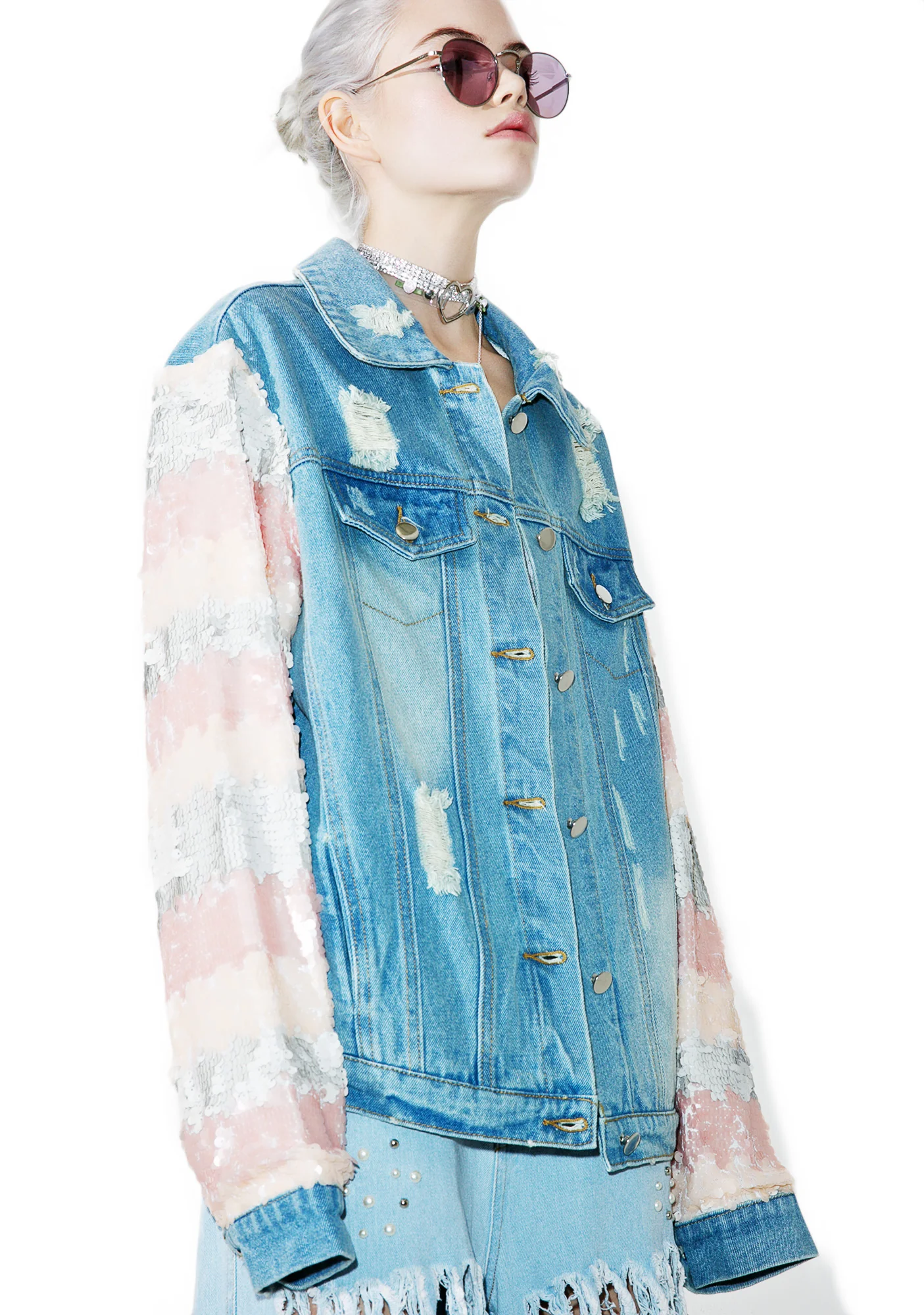 Jem Distressed Jacket - Image 5