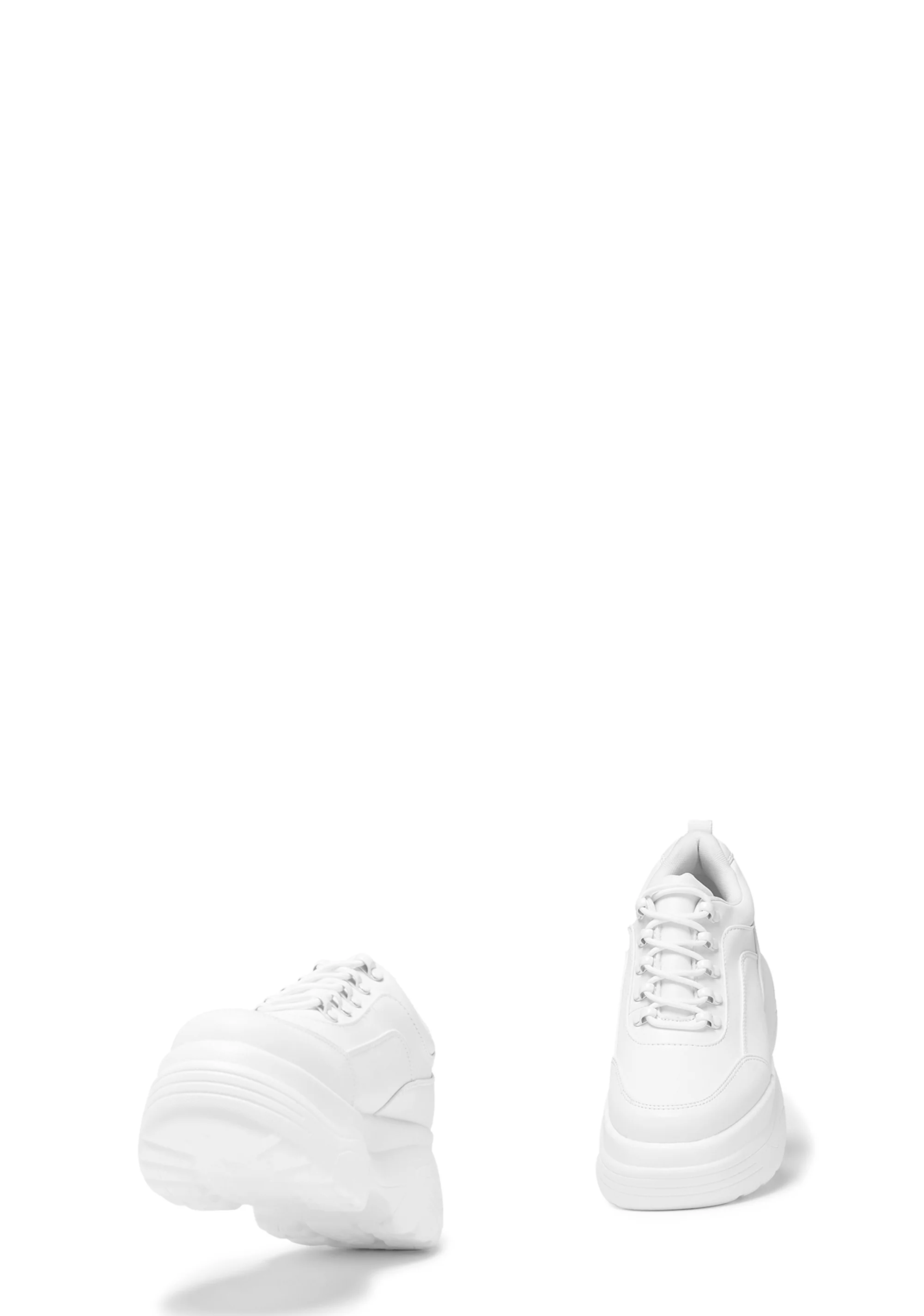 Jennie Striker Chunky Bubble Trainers - White - Image 6