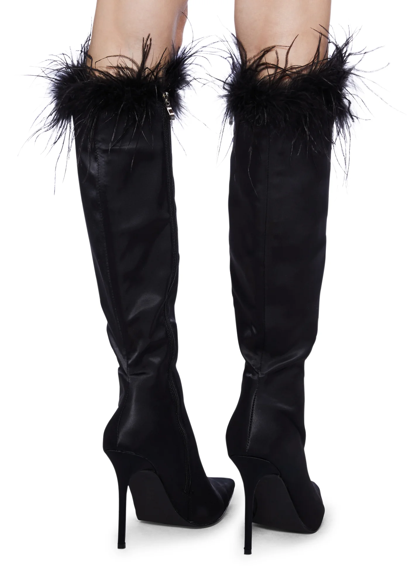Jenson Heeled Boots - Black - Image 4