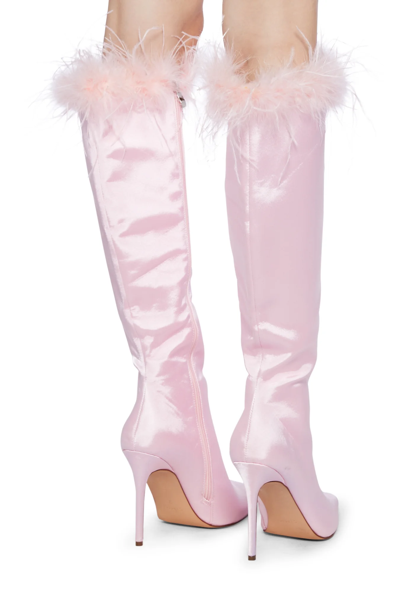 Jenson Heeled Boots - Pink - Image 4
