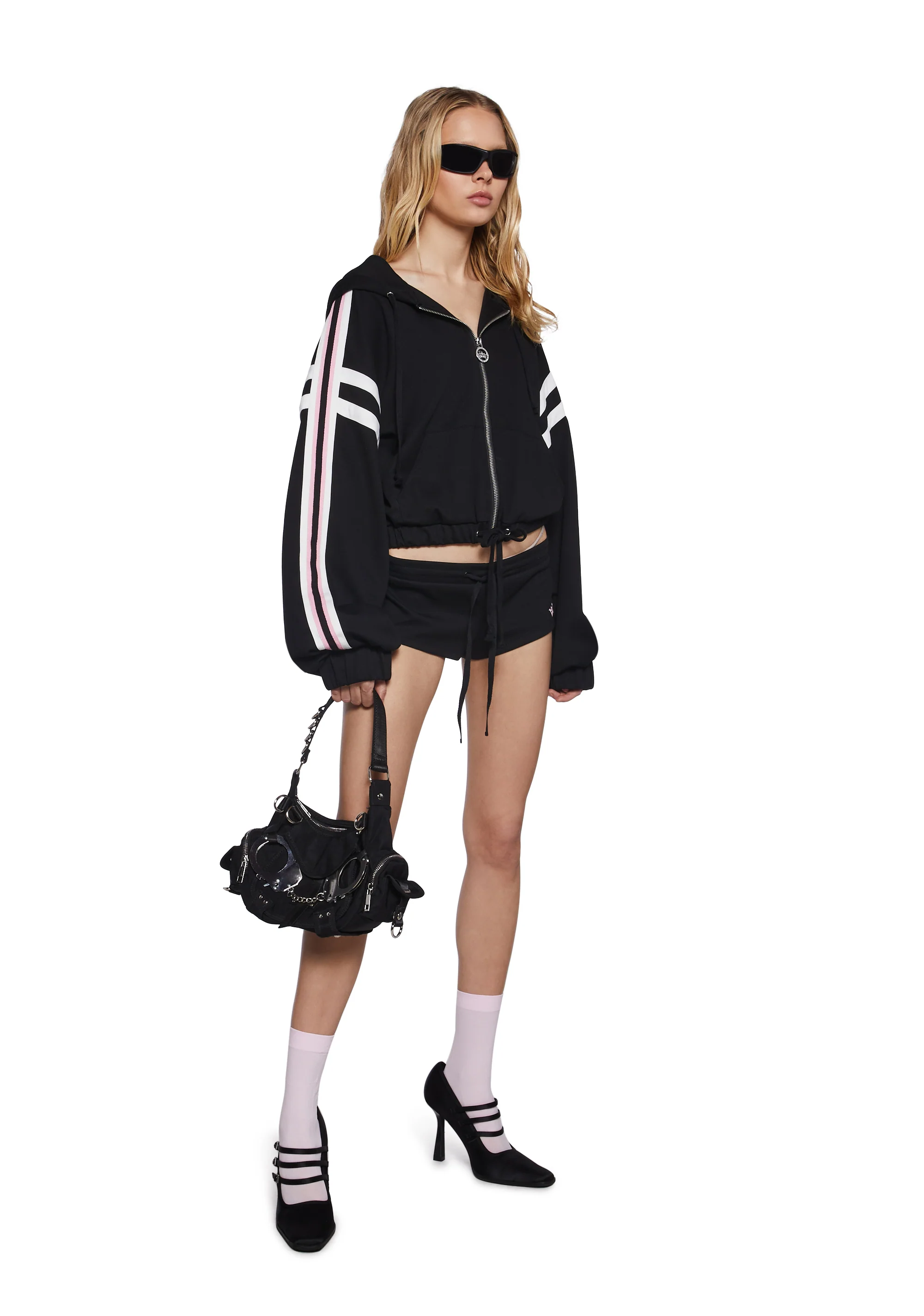 Caitlin Cropped Hoodie - Image 2