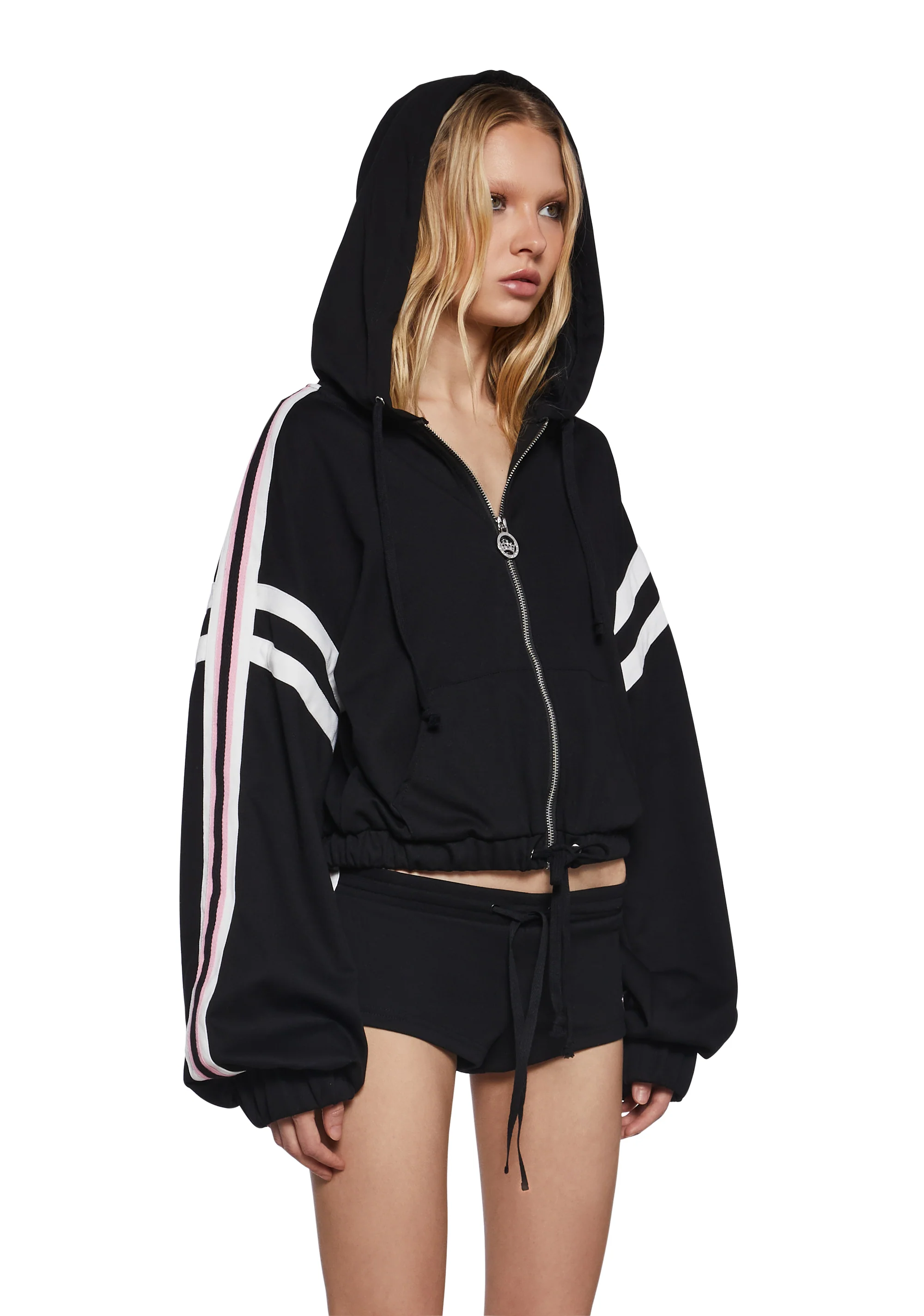 Caitlin Cropped Hoodie - Image 3