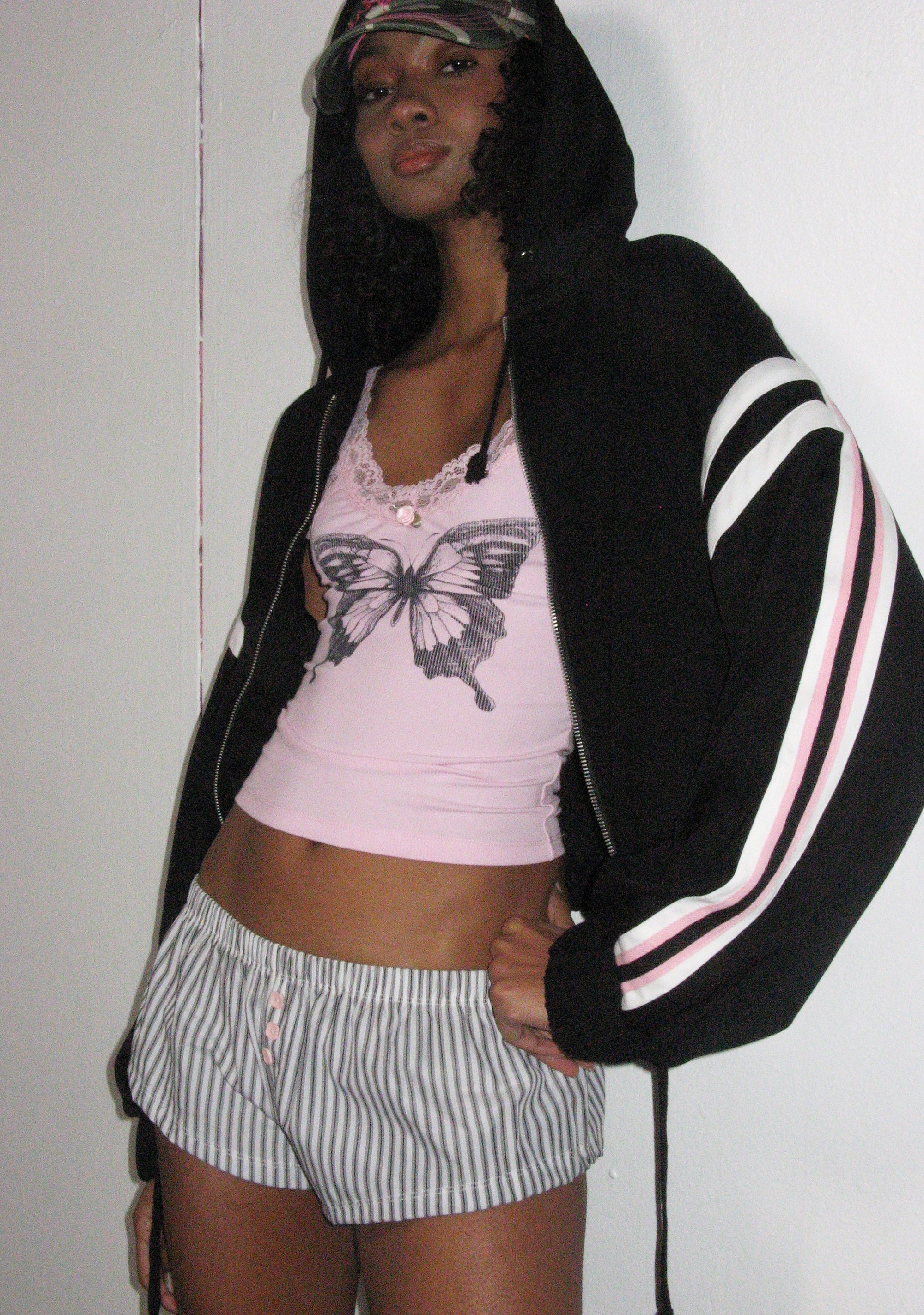 Caitlin Cropped Hoodie - Image 7