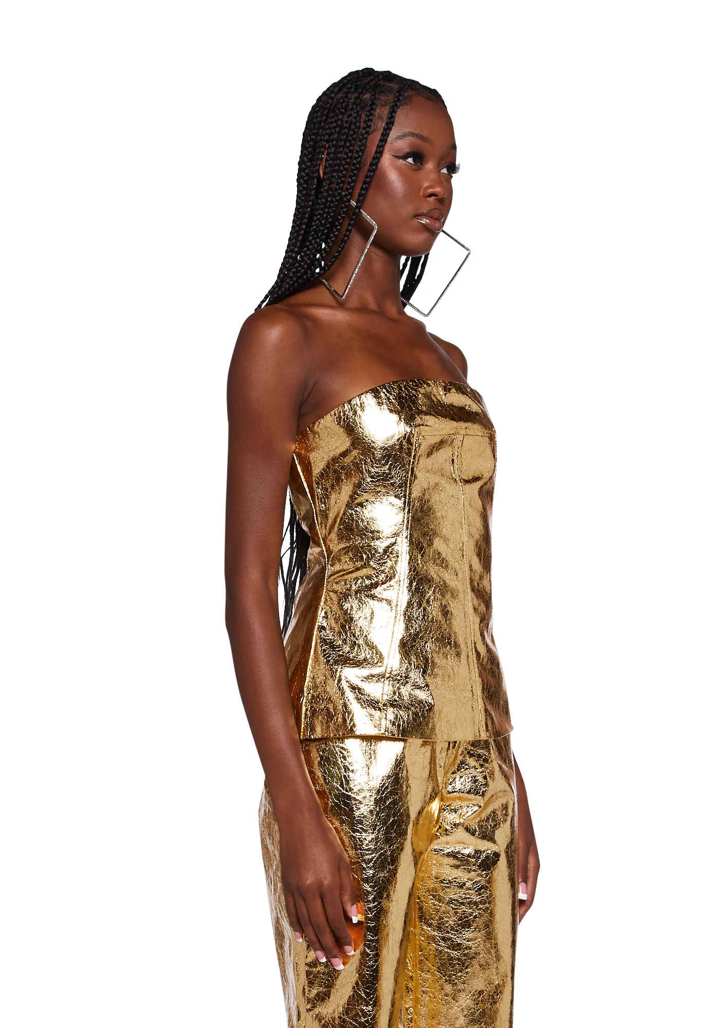 Johanna Metallic Top - Image 3