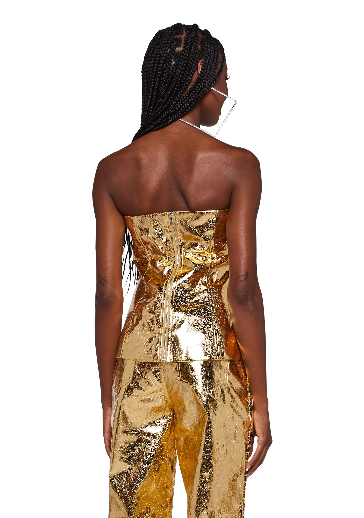 Johanna Metallic Top - Image 4