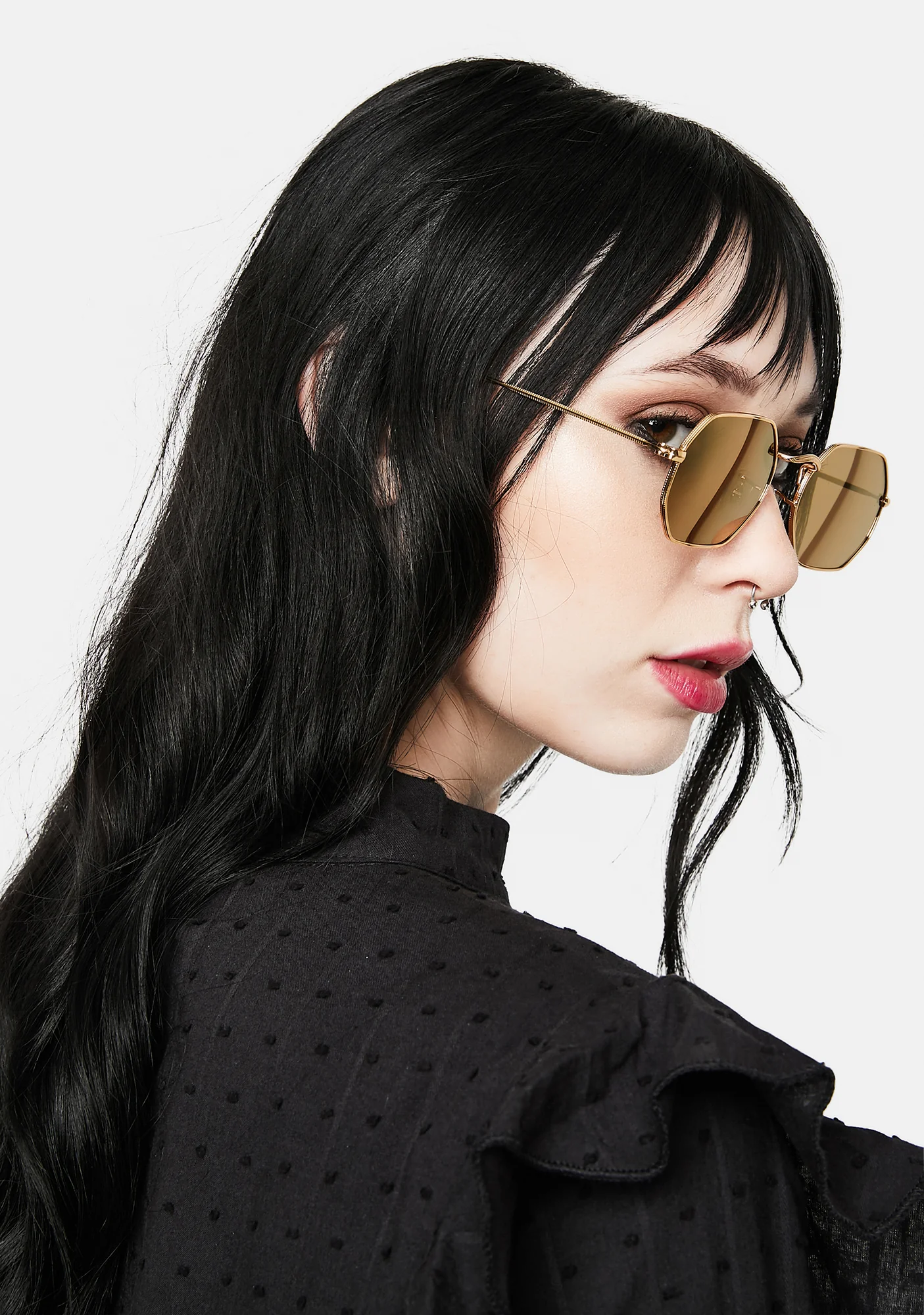 Jones Gold Sunglasses - Image 2