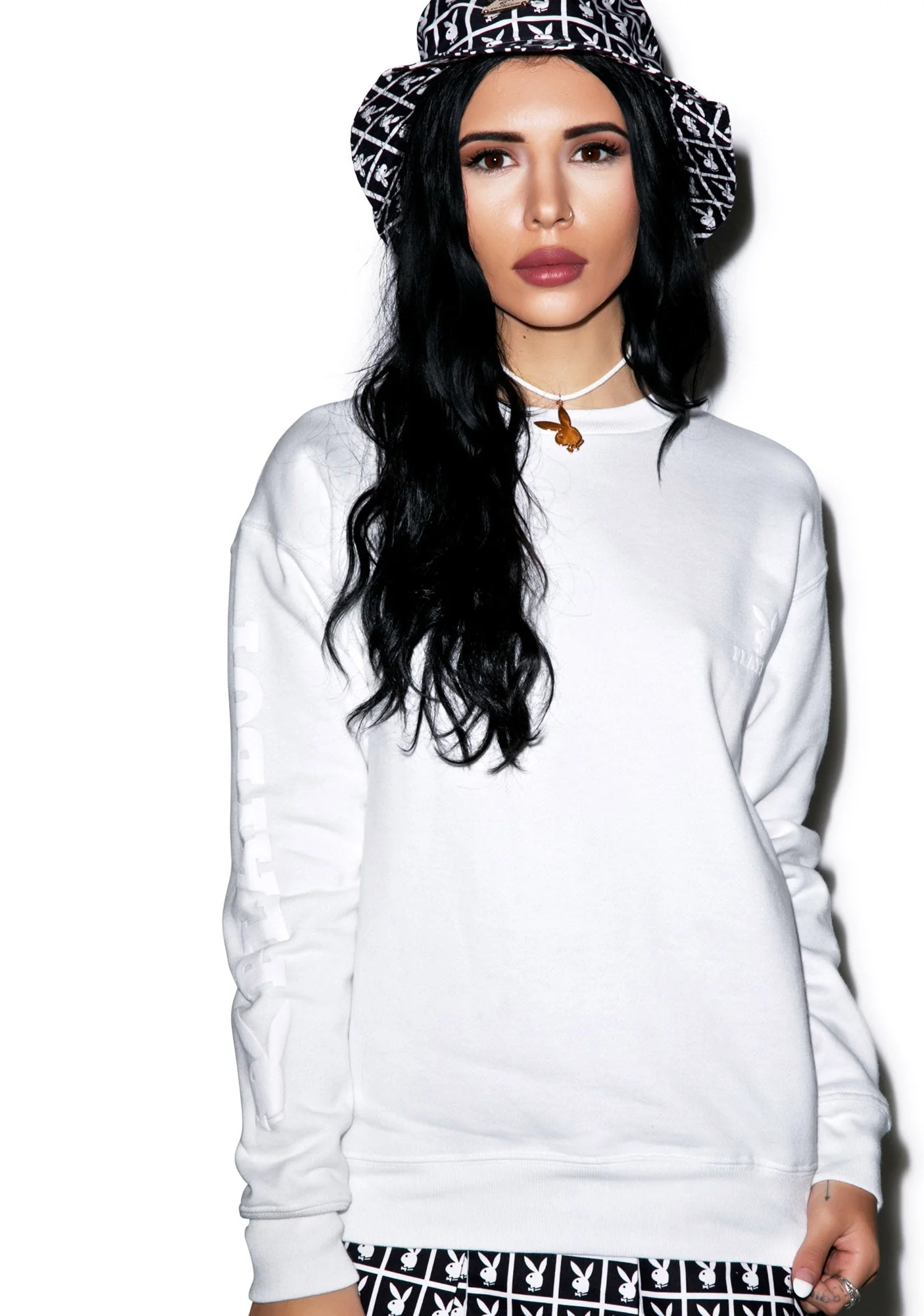 Joyrich X Playboy Knit Crew - Gray - Image 12