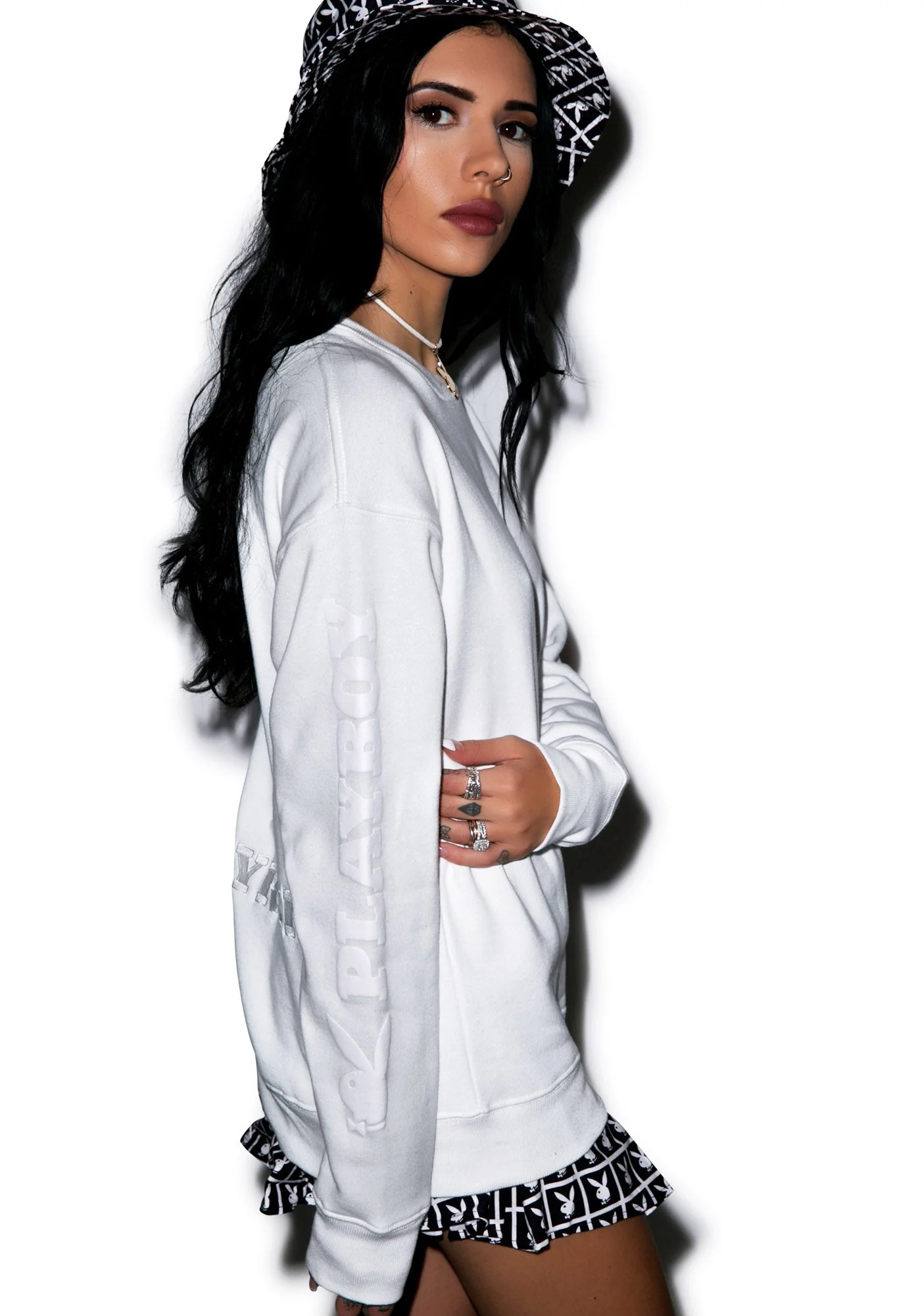Joyrich X Playboy Knit Crew - Gray - Image 15