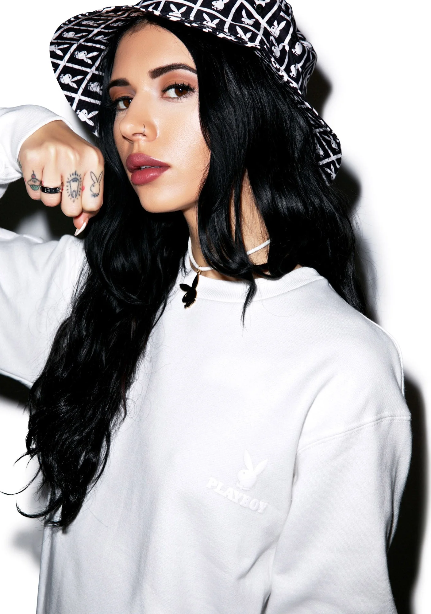 Joyrich X Playboy Knit Crew - Off White - Image 14