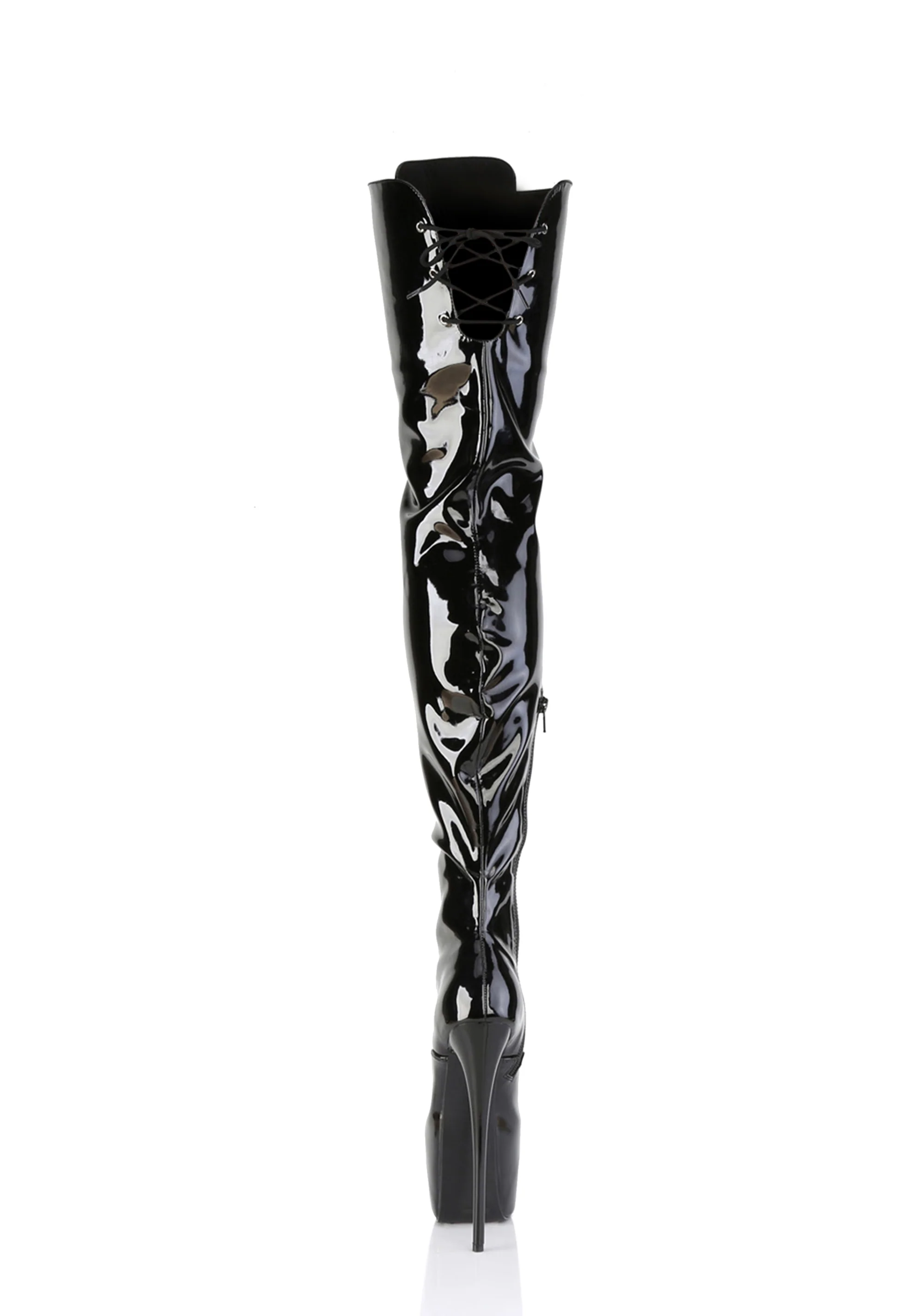 Jubilant-4012 Platform Crotch Boots-Black - Image 4