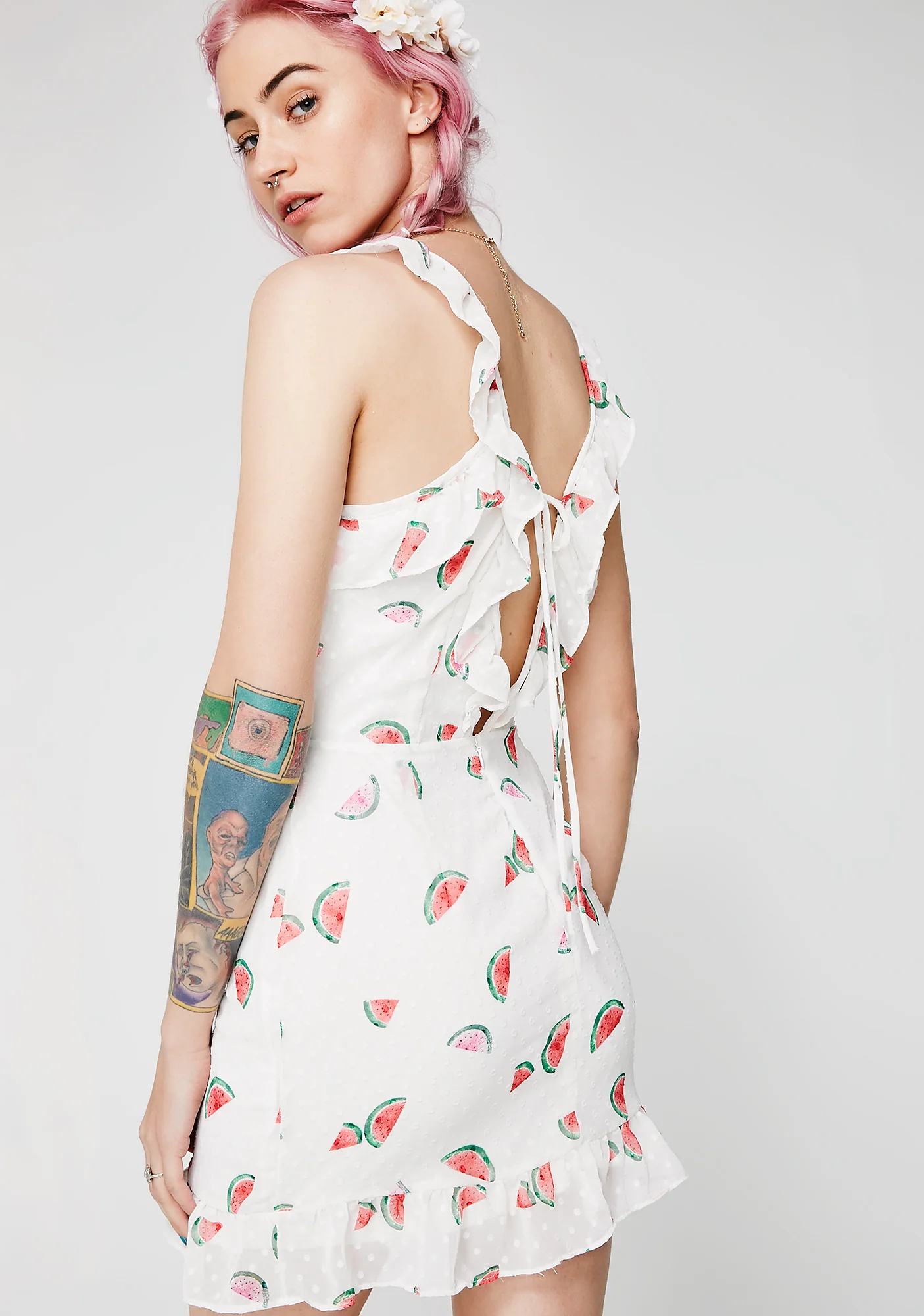 Juicy Watahmelon Mini Dress - Image 3