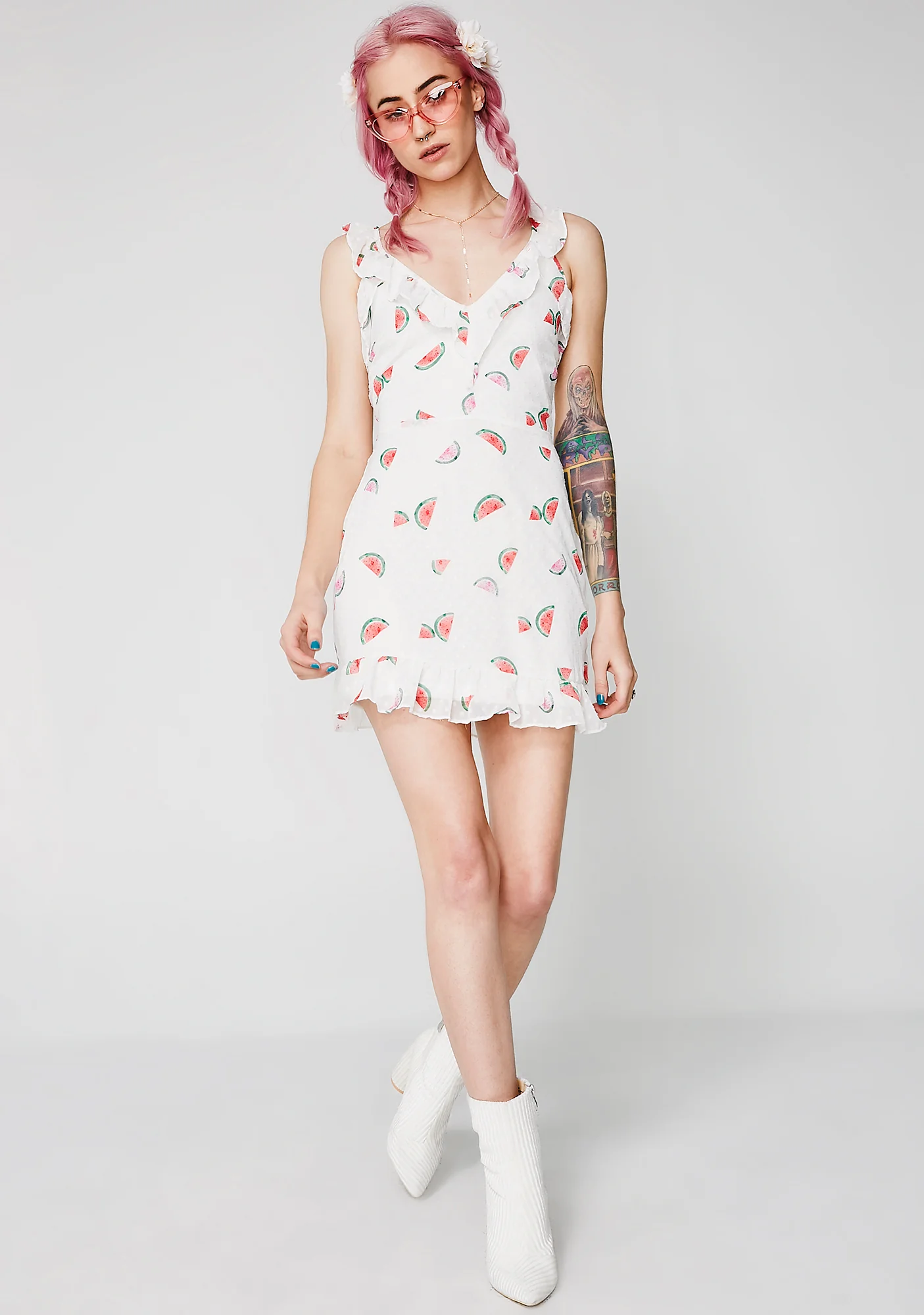 Juicy Watahmelon Mini Dress - Image 4