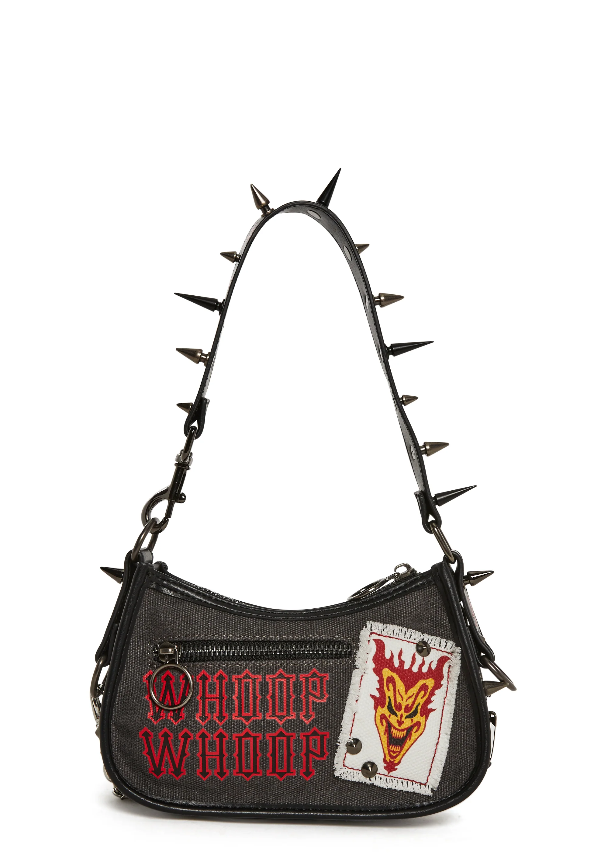 Halls Of Illusions Spiked Shoulder Bag - Image 2
