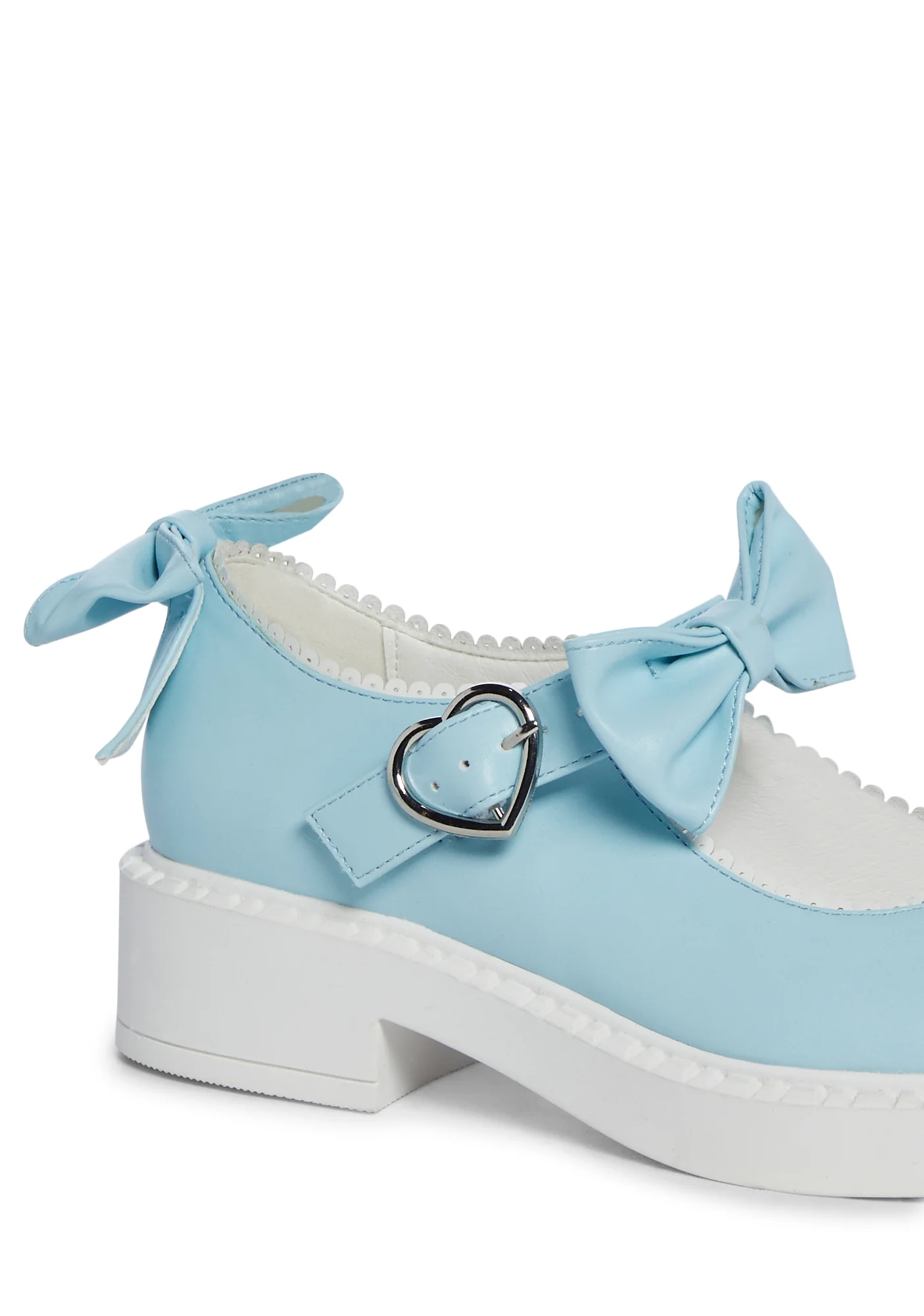 Just A Baby Mary Janes - Blue - Image 2