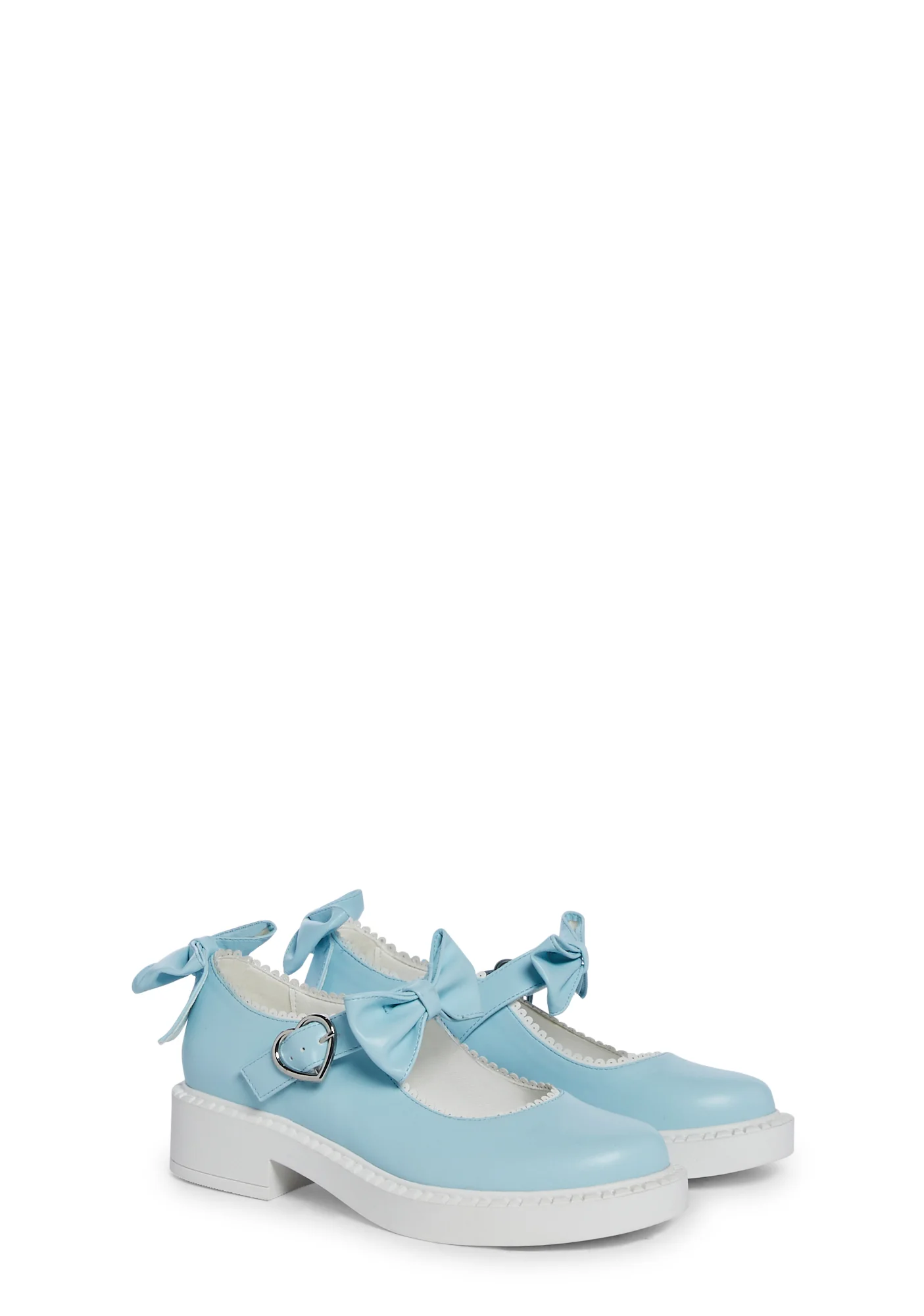 Just A Baby Mary Janes - Blue - Image 3