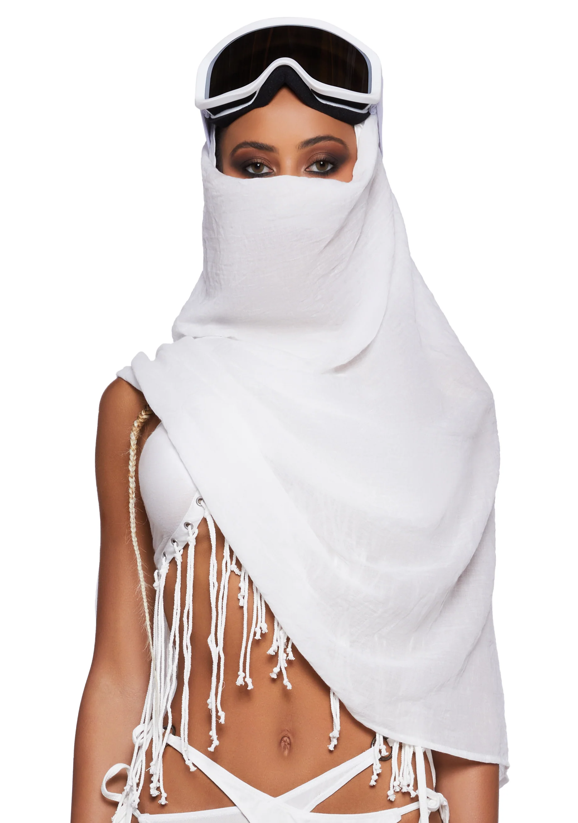 Just A Mirage Scarf - White - Image 2