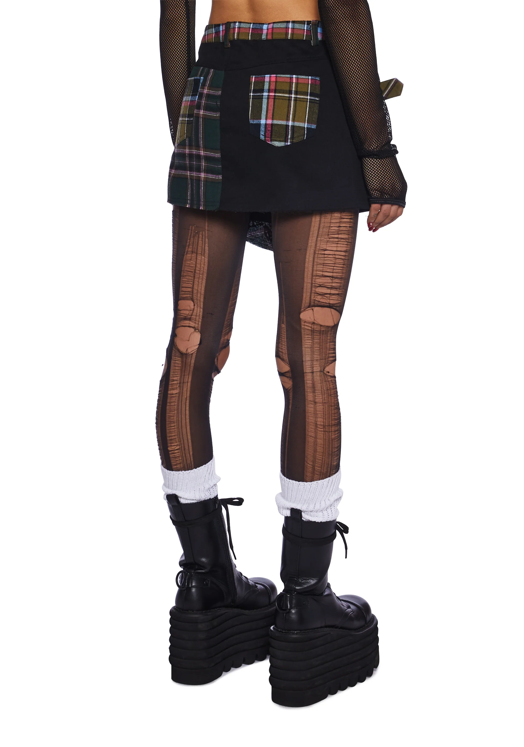 Just Destruction Mini Skirt - Image 2