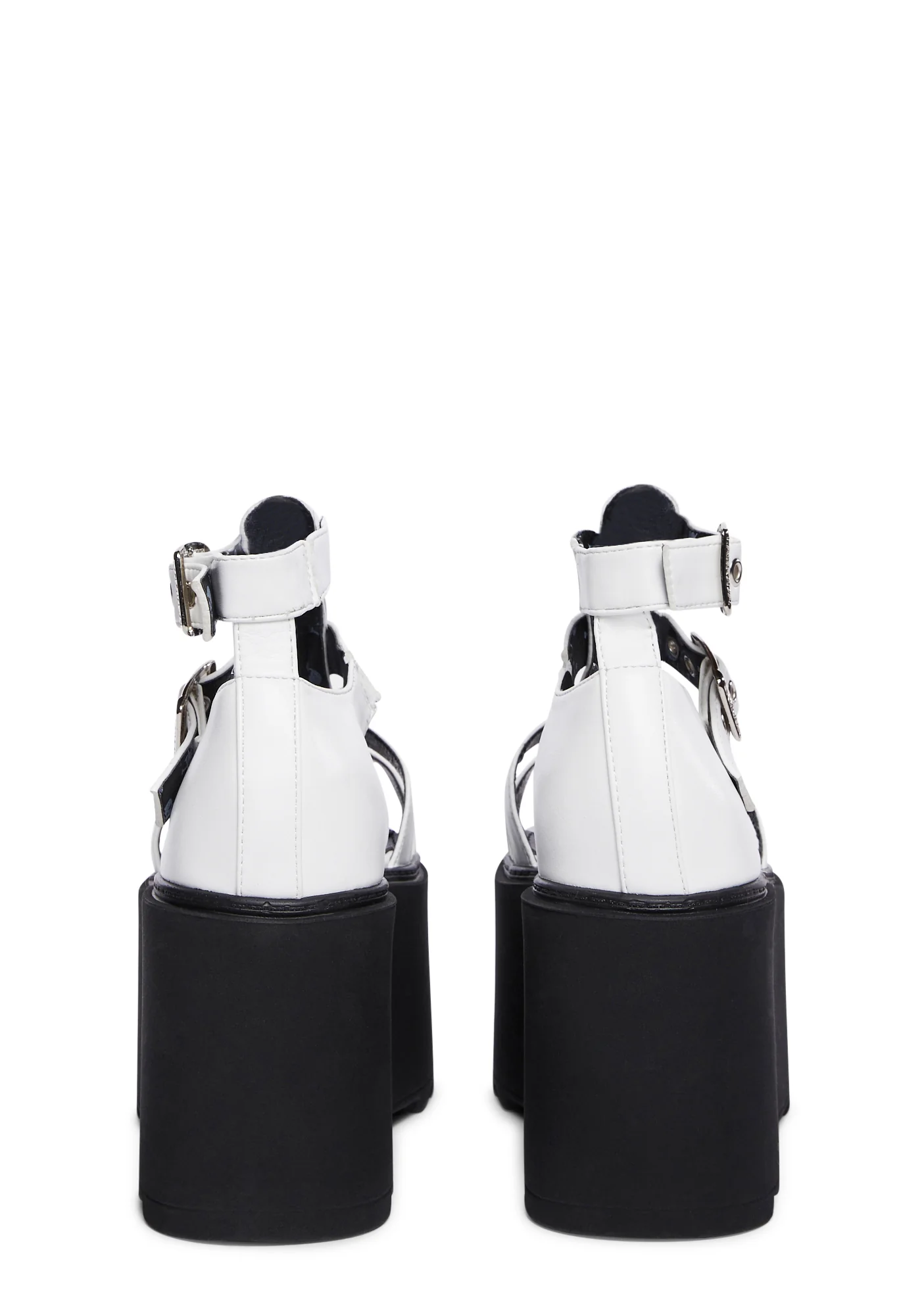 Just Peachy Platform Sandals - White - Image 3