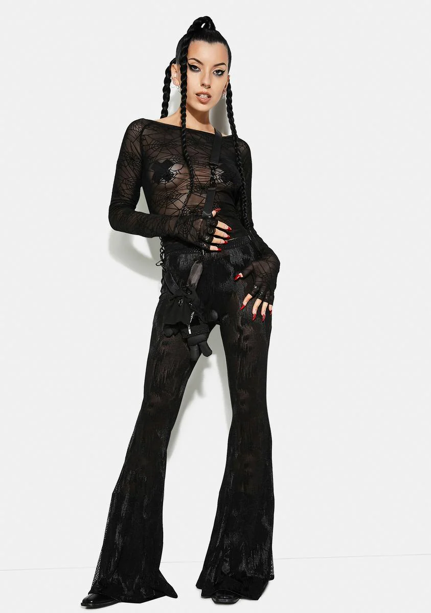 Just Widowed Sheer Top - Image 3