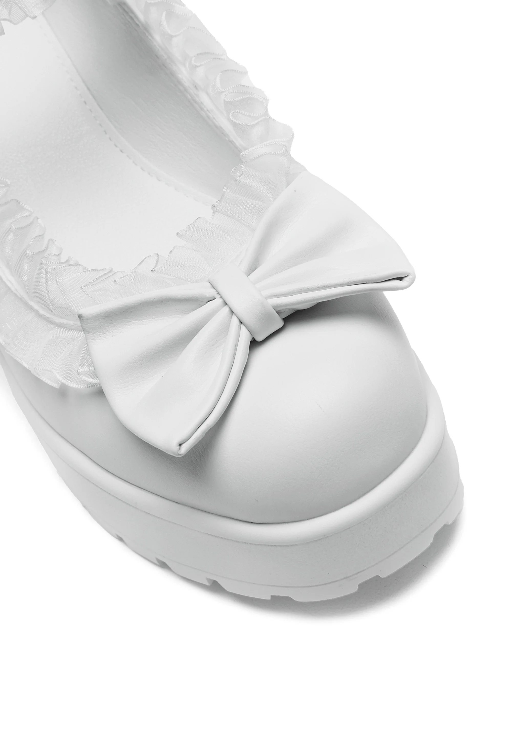 ‘ Porcelain Delights Edition’ Tira Ruffle Mary Janes - Image 5