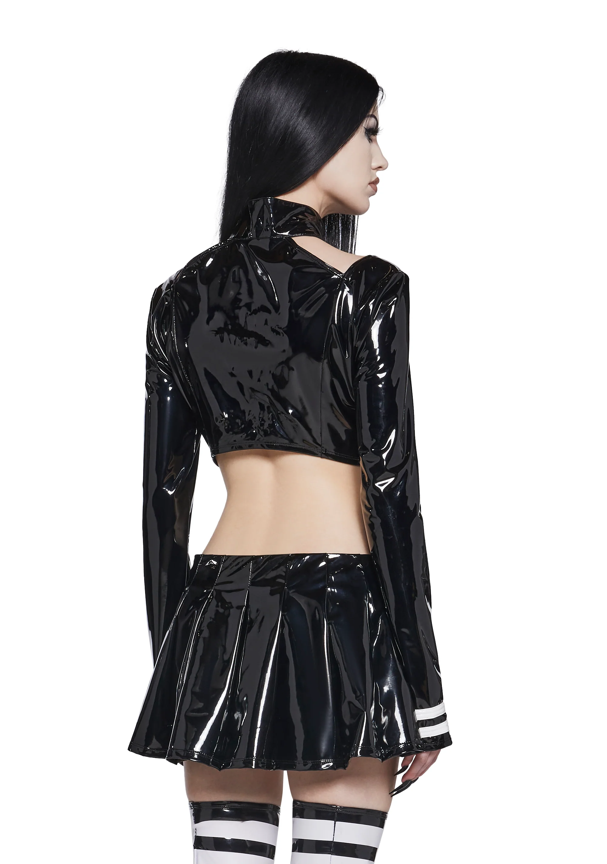 Kaneki Cosplay Mini Dress And Legwarmer Set - Image 4