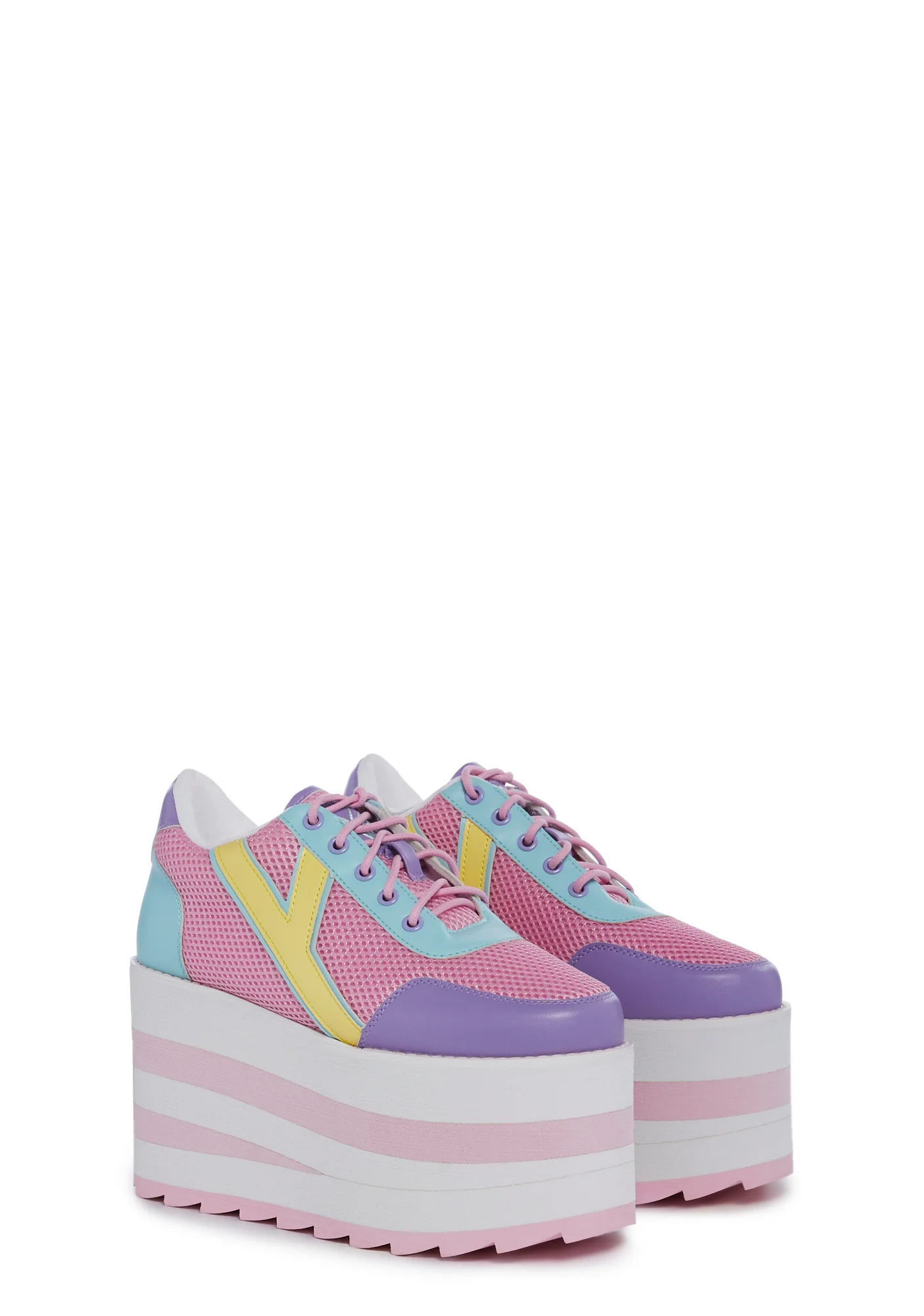 Karazii Platform Sneakers - Pastel - Image 3