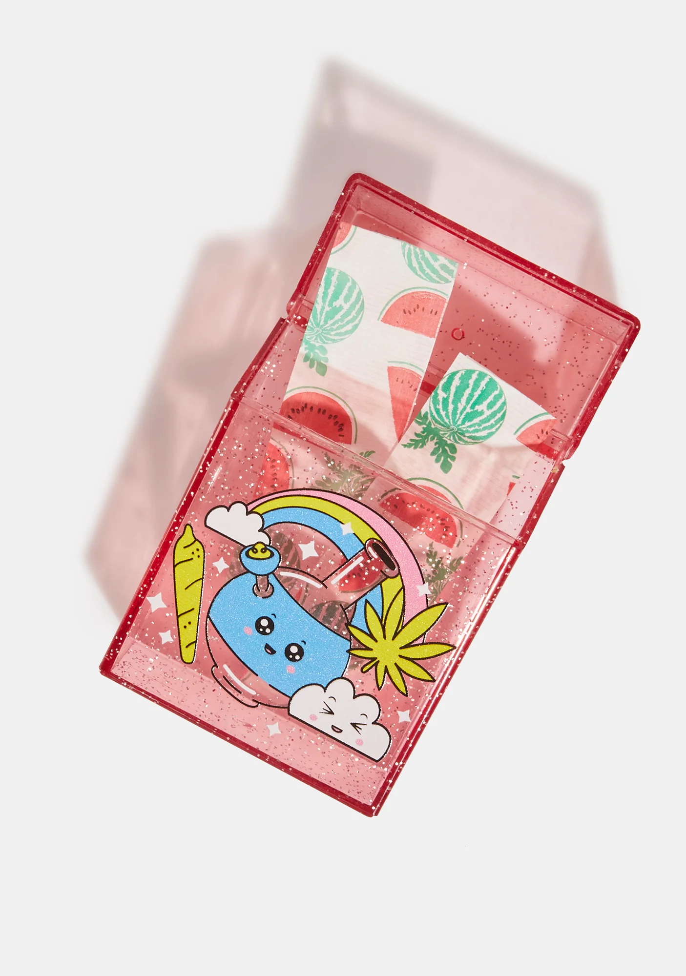 Kawaii Weed Glitter Case - Image 3