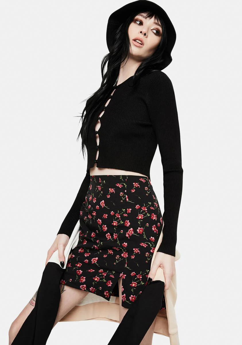 Kaya Floral Mini Skirt - Image 2