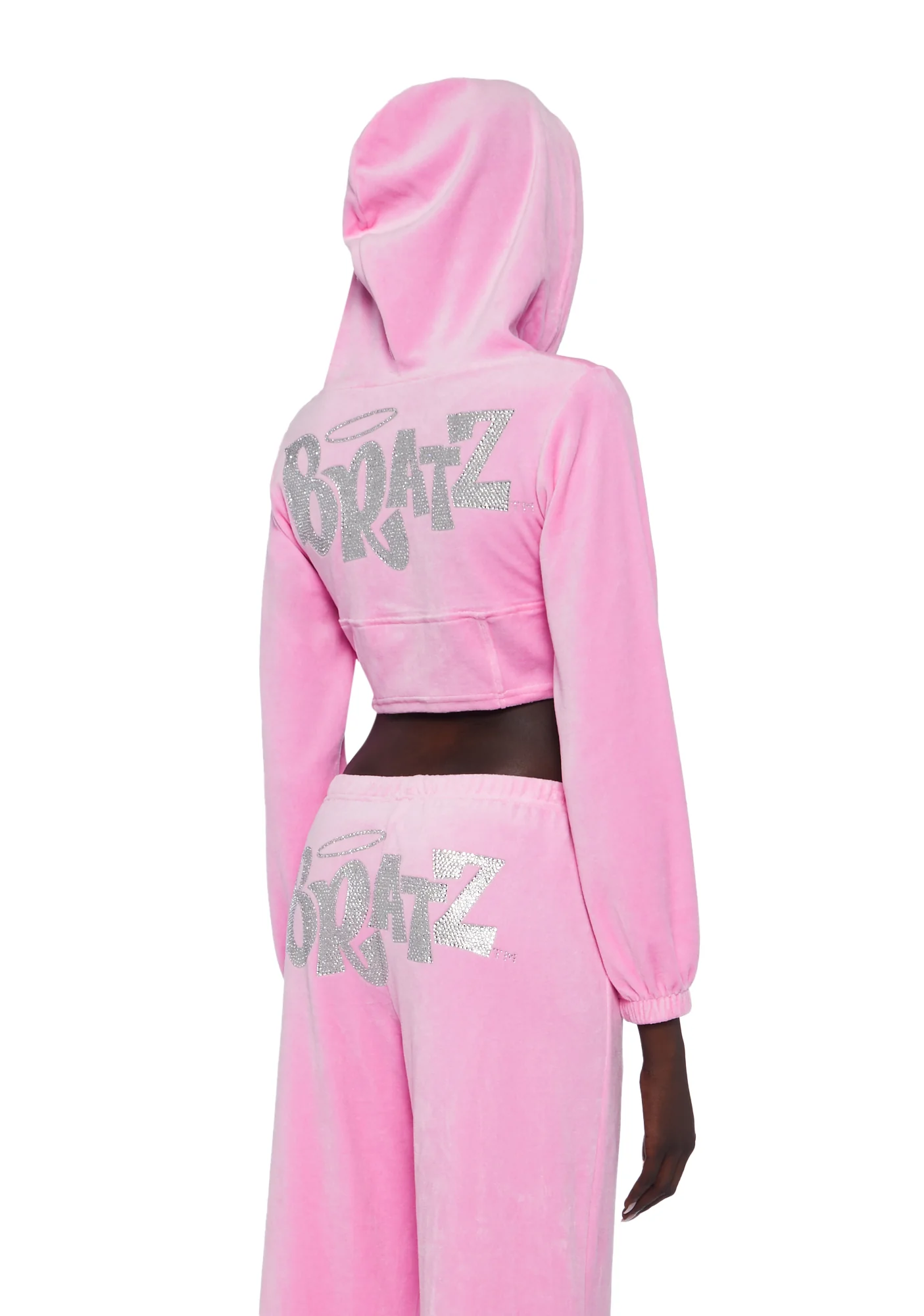 Keep It Glossy Corset Hoodie - Image 4