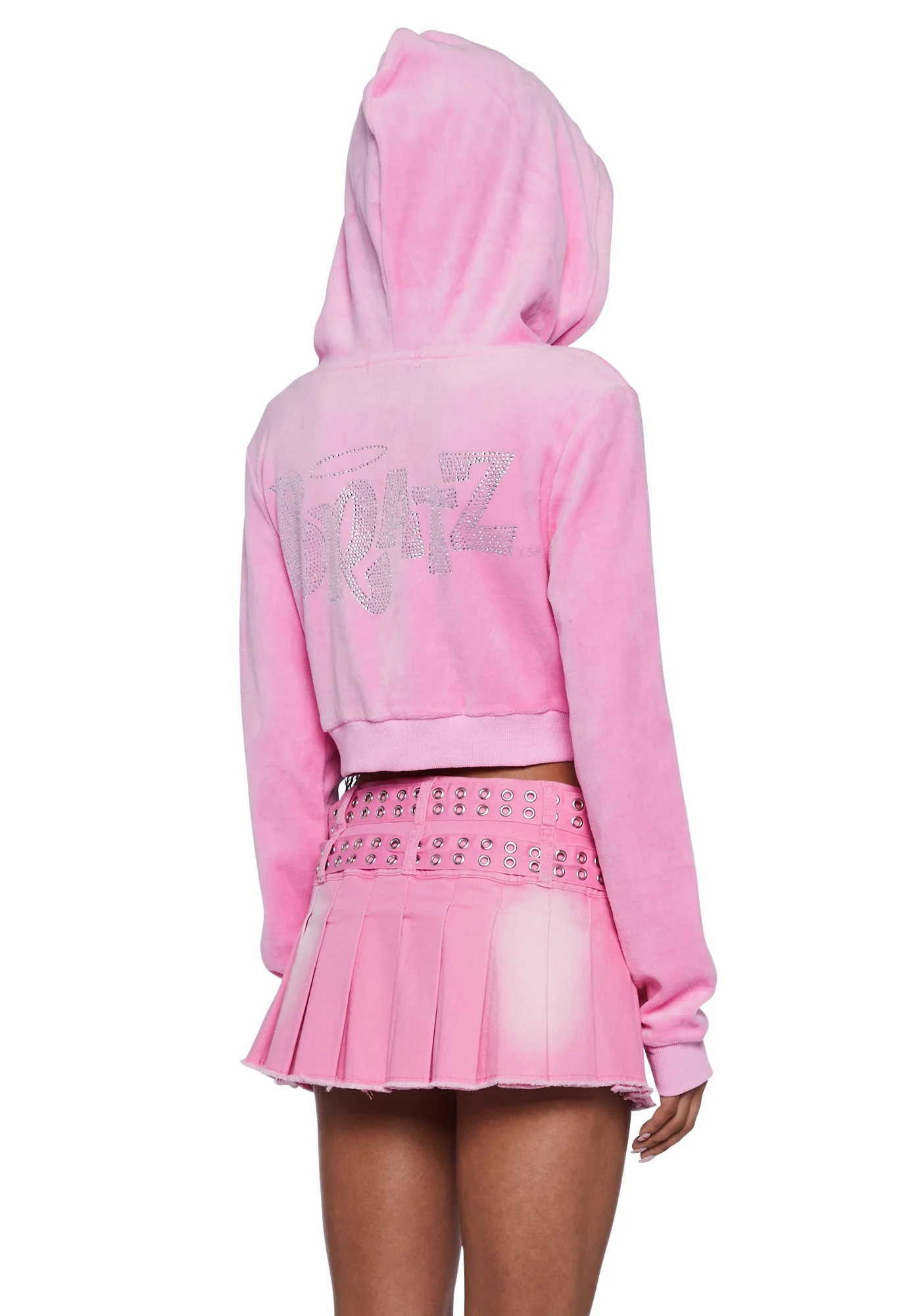 Keep It Glossy Velour Jacket - Image 3