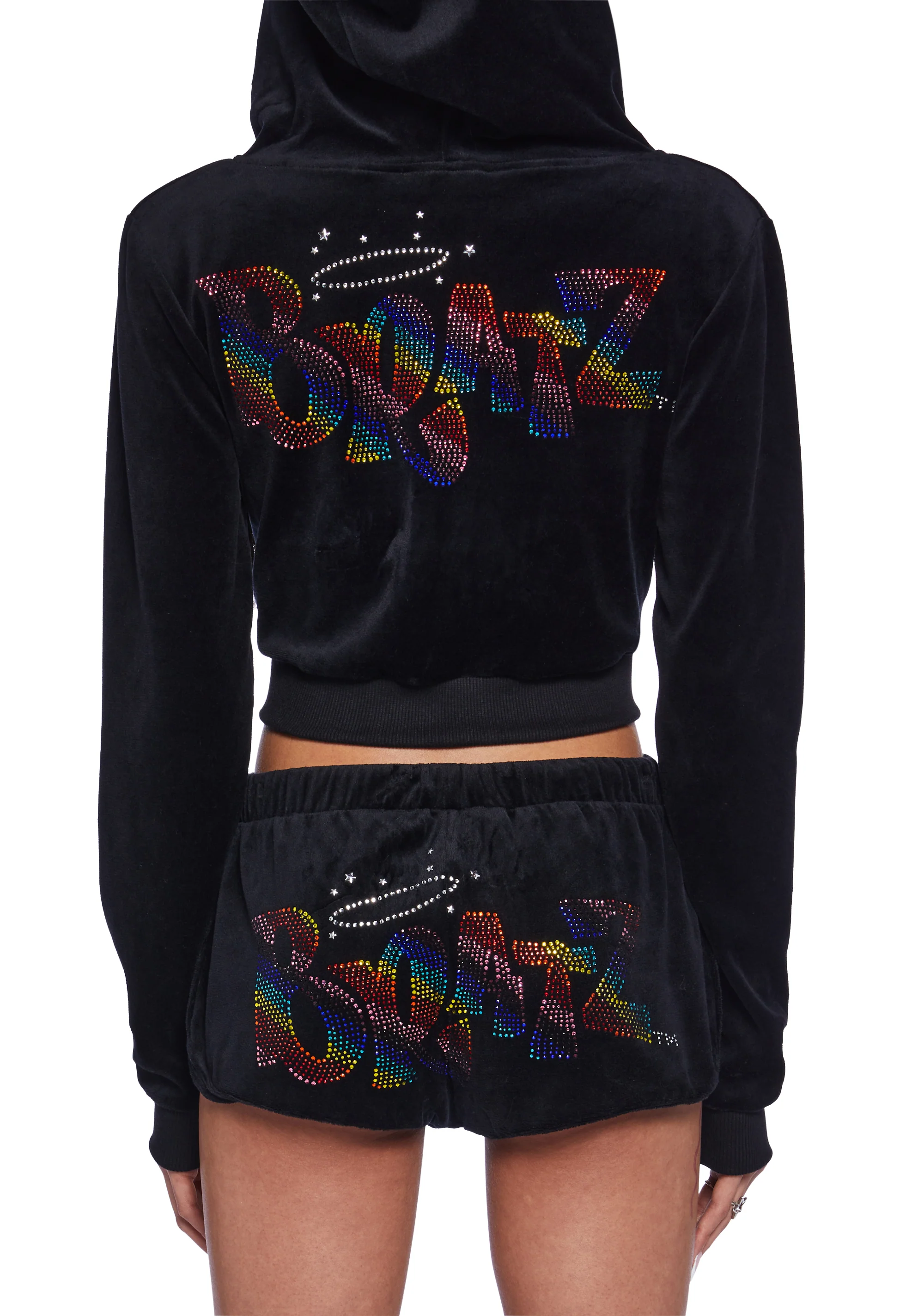 Keep It Glossy Velour Jacket - Rainbow - Image 6
