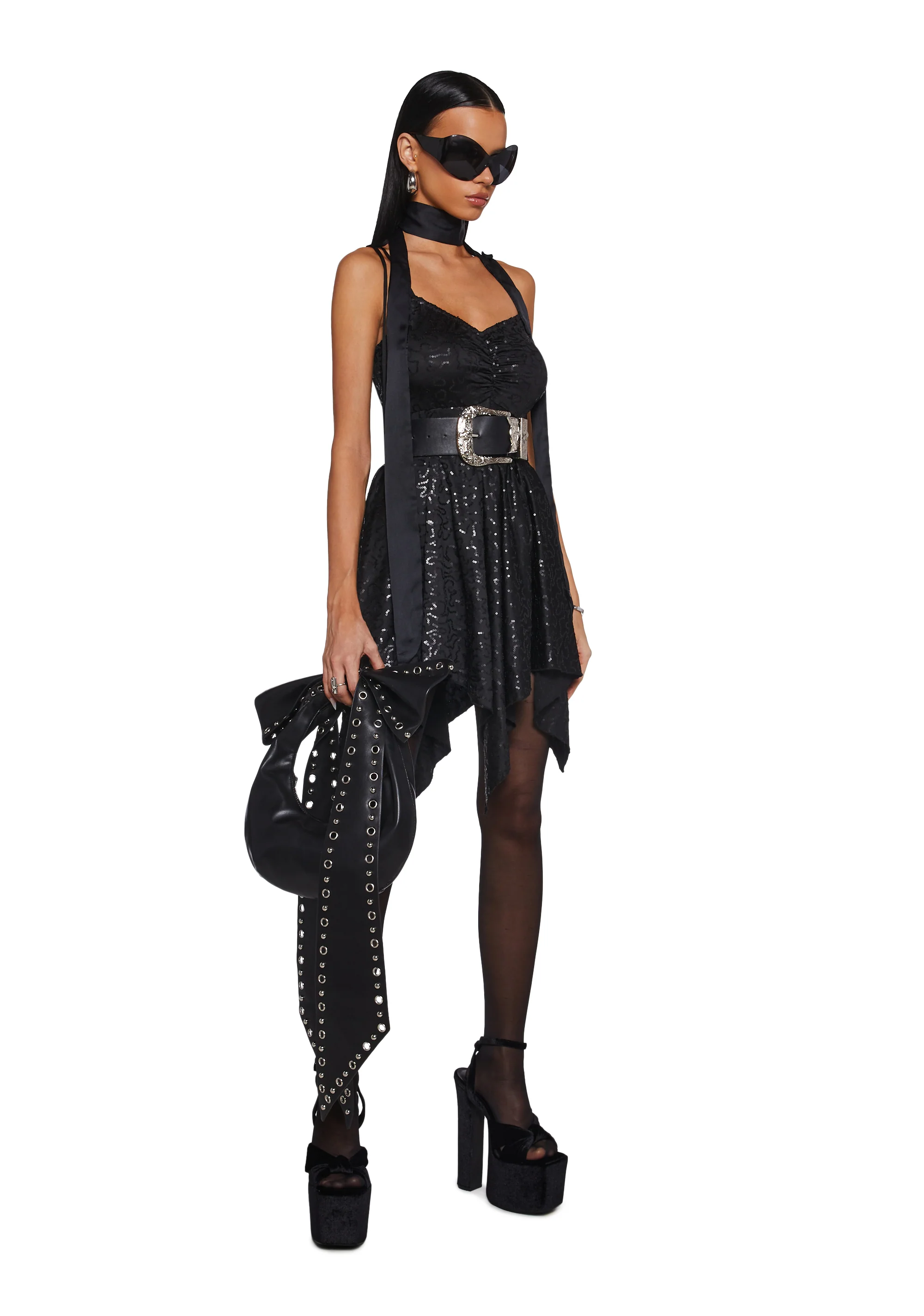 Keep Shining Mini Dress - Sequin - Image 6