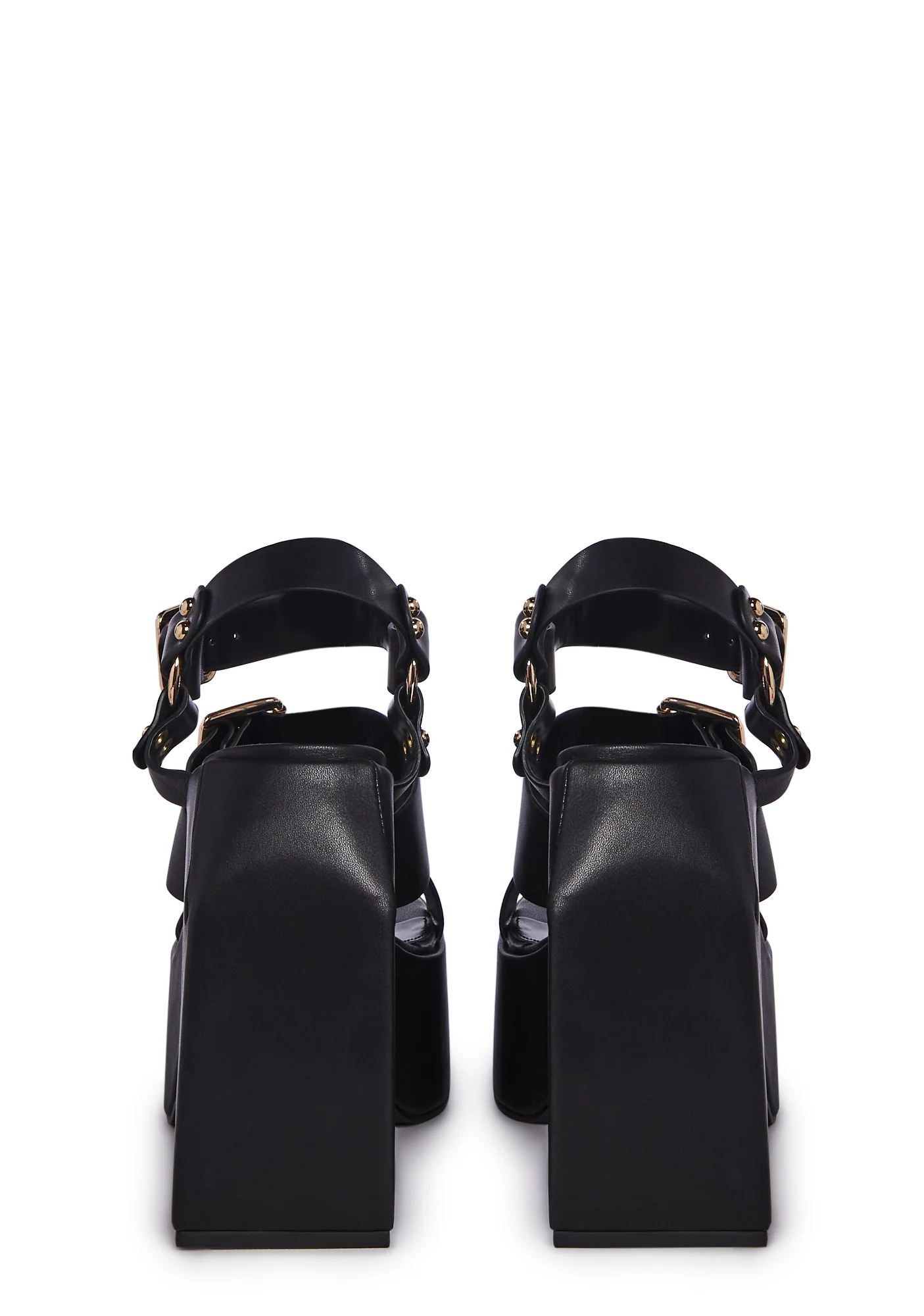 Khali Block Heels - Black - Image 4